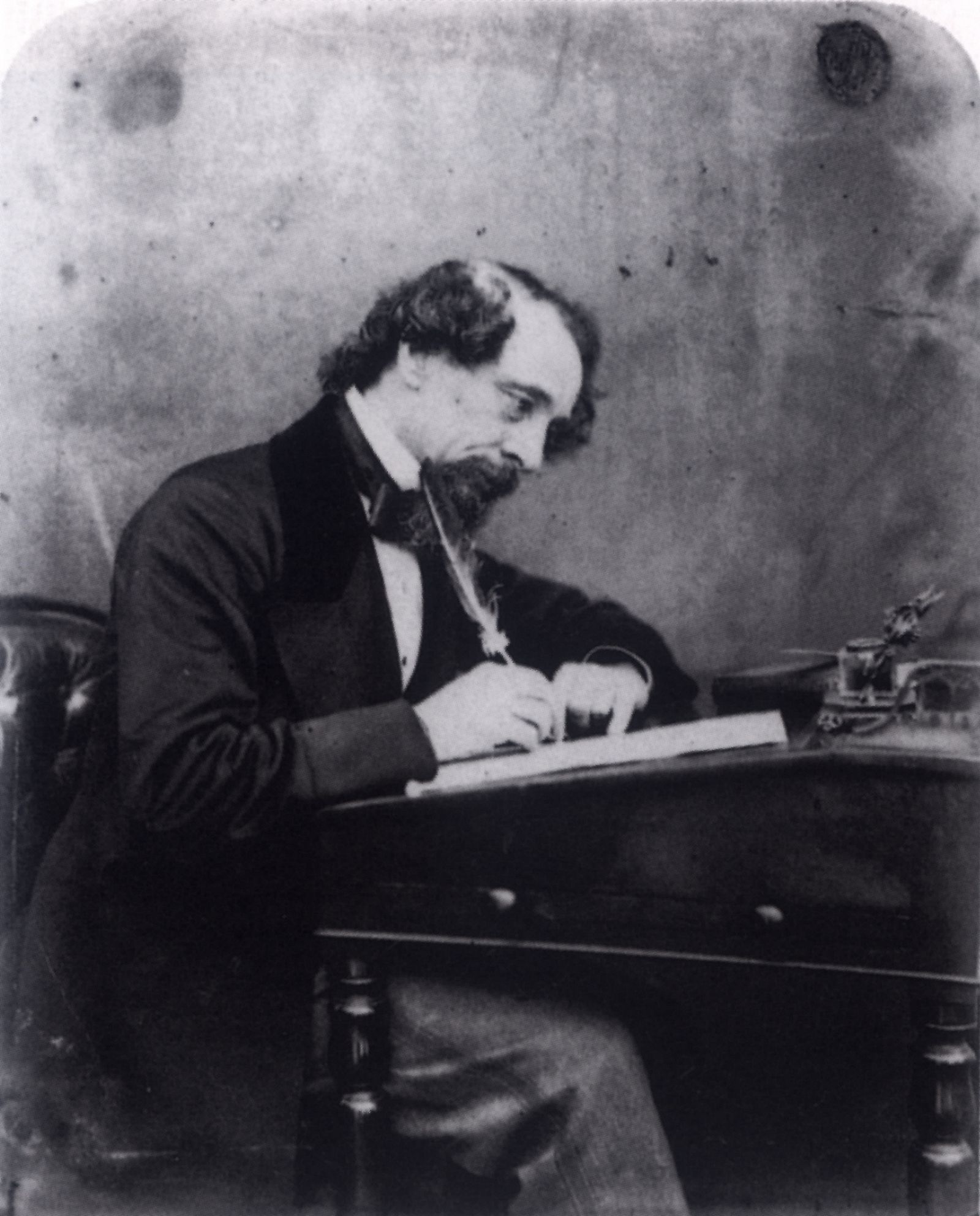 Charles Dickens. Foto de Herbert Watkins, 1859. National Portrait Gallery.