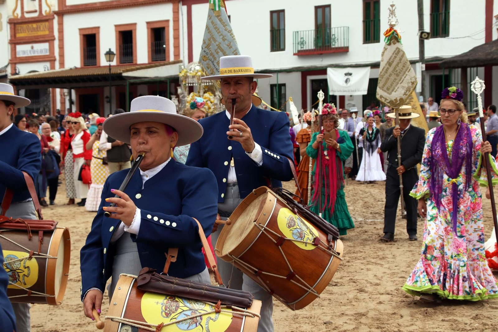 Así se vive la romería en las casas de la aldea