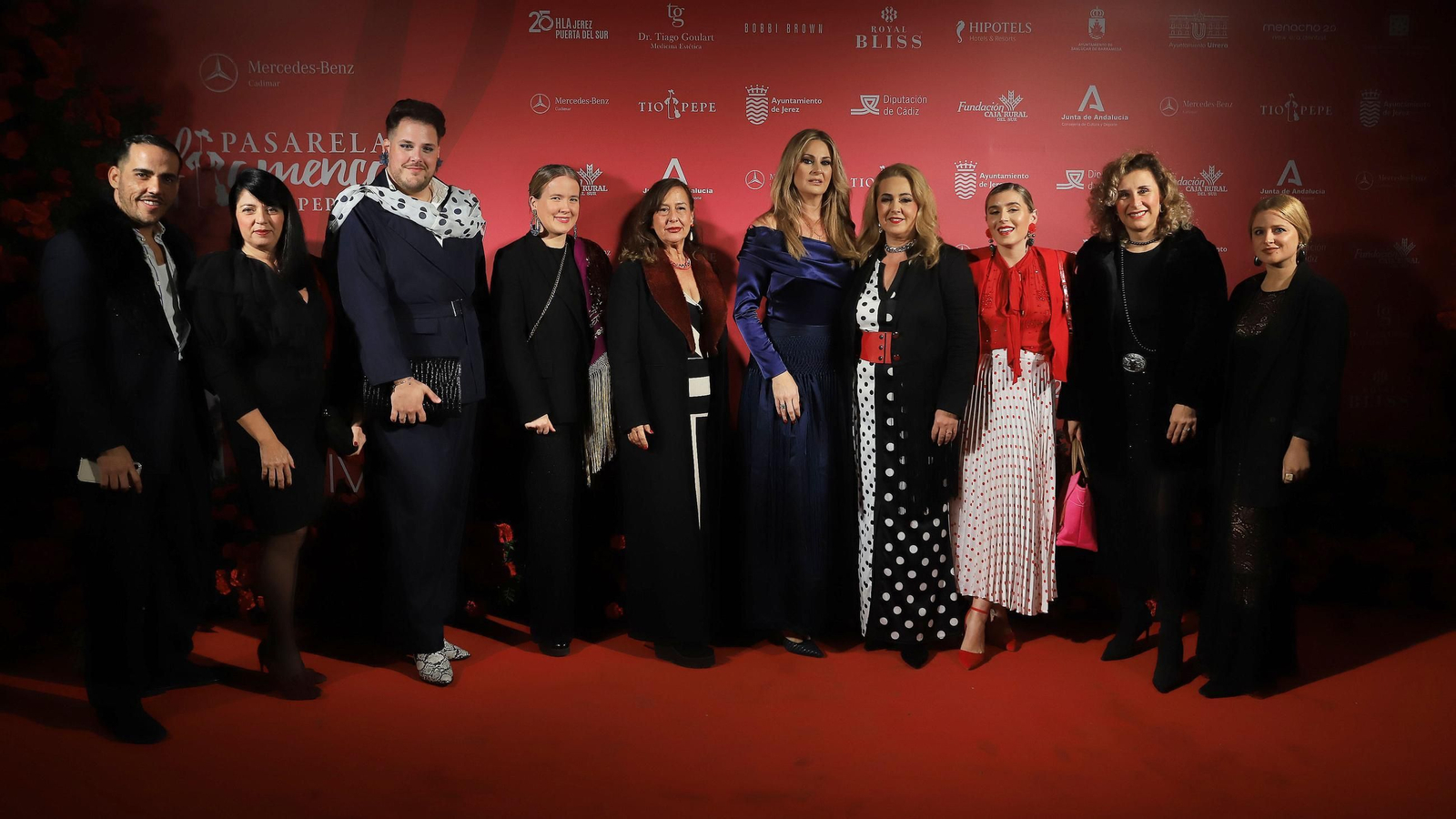 Imágenes de la presentación de La Pasarela Flamenca Tio Pepe 2025