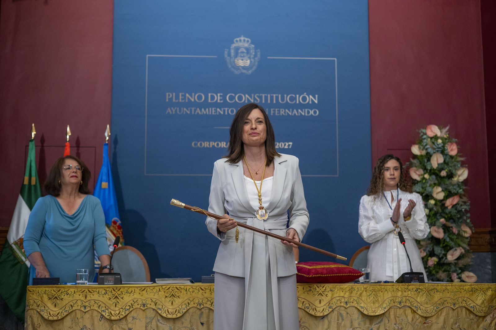 Las imágenes de la investidura de Patricia Cavada como alcaldesa de San Fernando