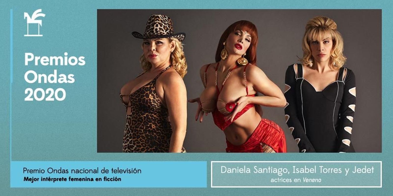 La actriz granadina Jedet, gana el Premio Ondas por su papel en 'Veneno'