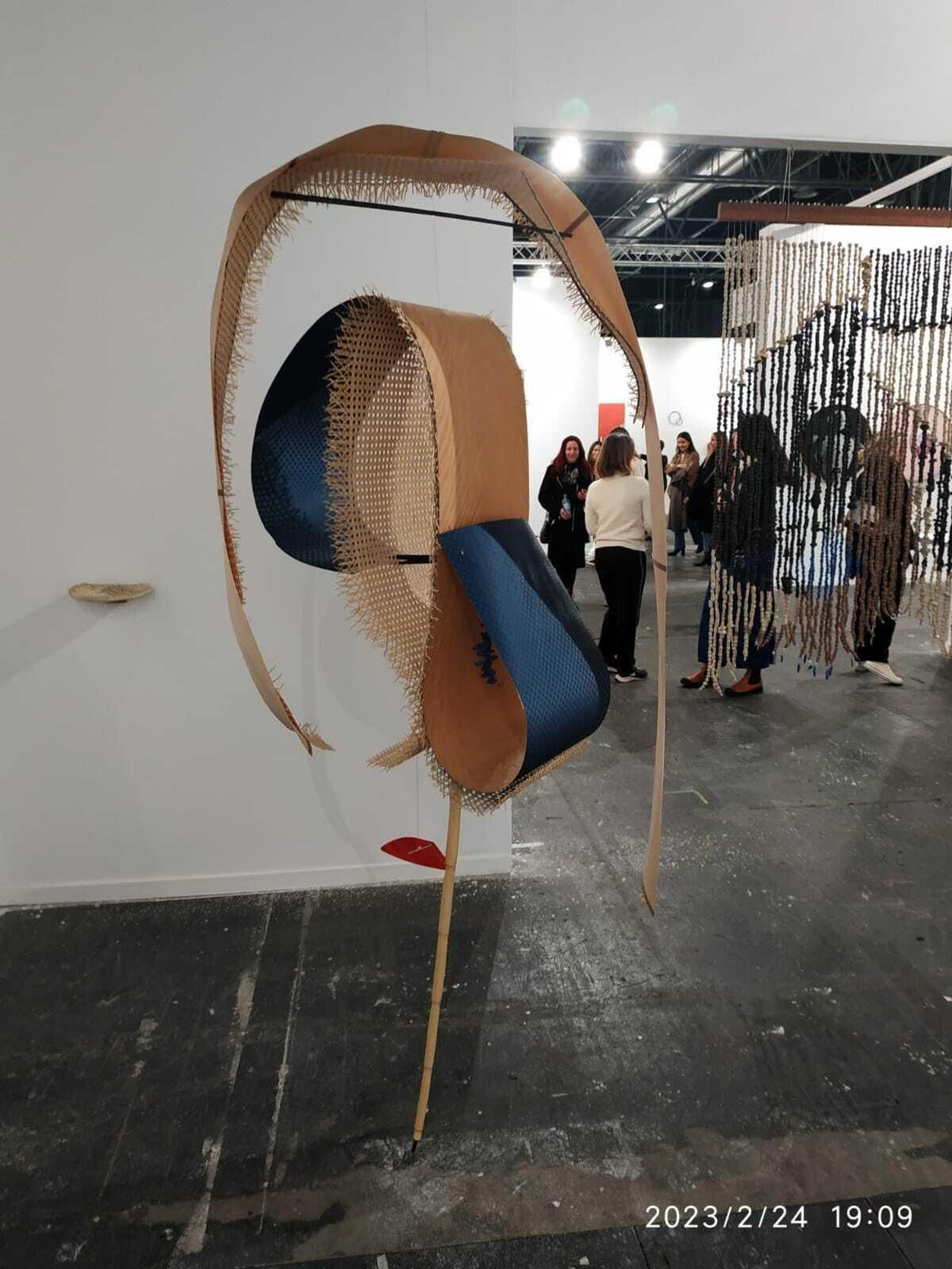 Obra de Cristina Mejías en el stand Alarcón Criado.