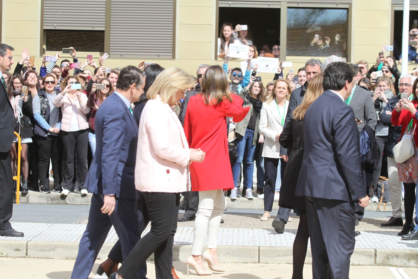 Imágenes de la visita de la reina Letizia a Huelva