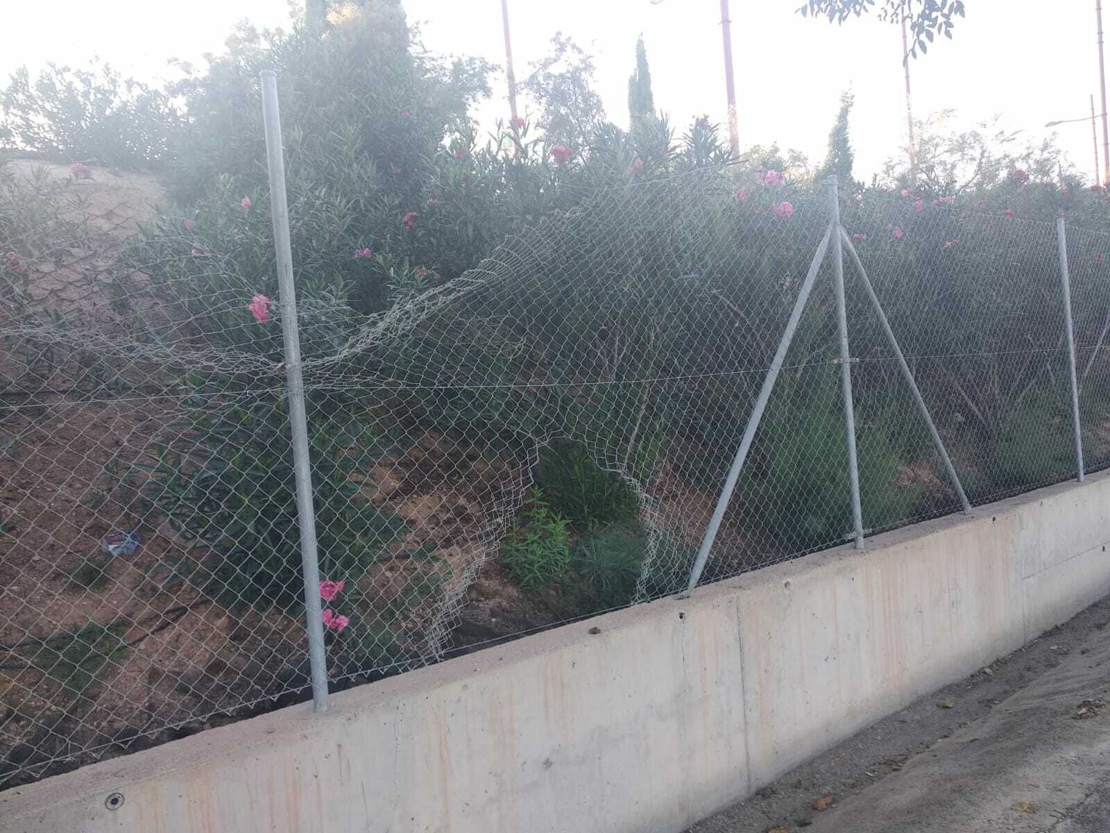 El recinto ferial de la Vega de Acá, en horas bajas