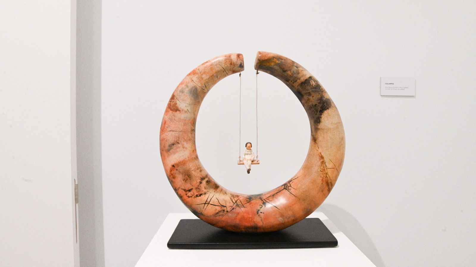 Obra de Cuendet, artista afincada en Níjar y que falleció en Suiza.