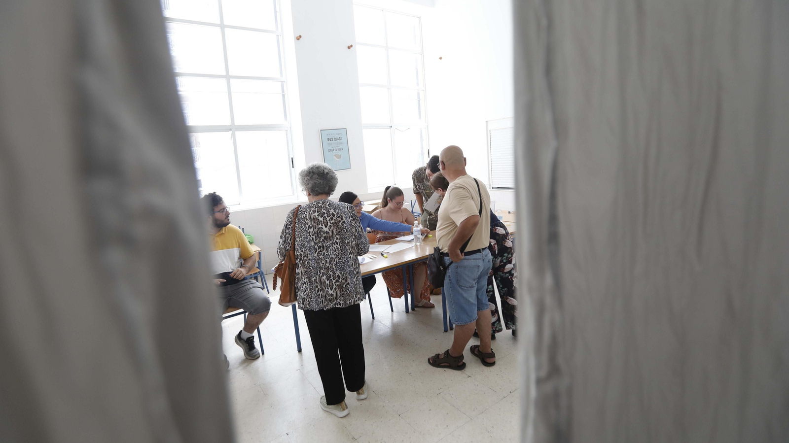 Fotos de la jornada electoral en La Línea