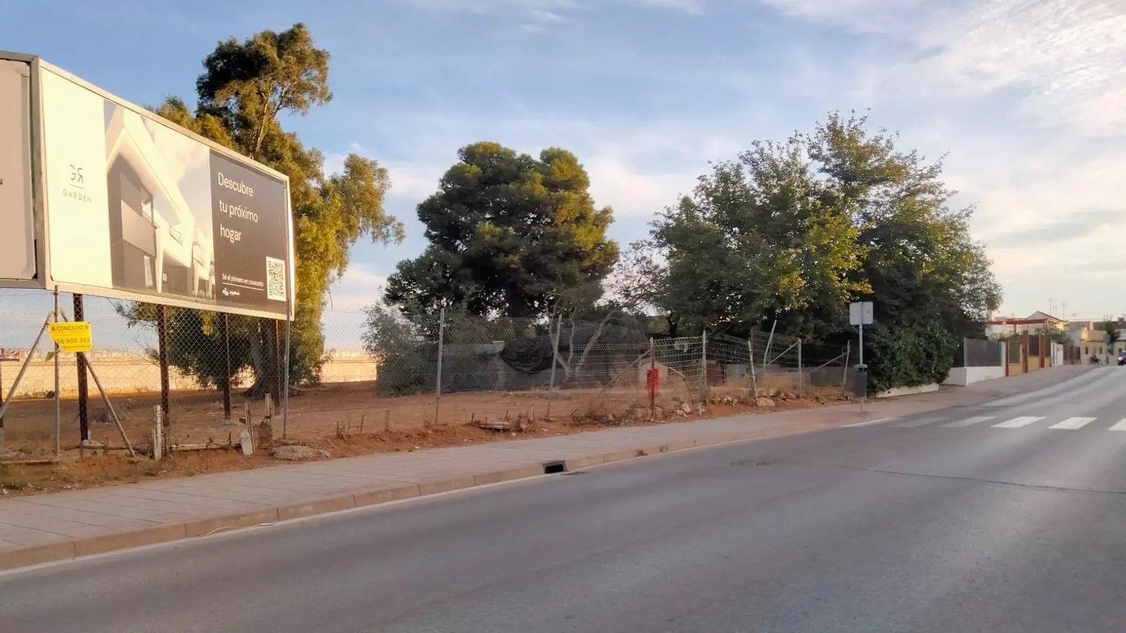 Avenida de Espera, en la barriada Las Flores.