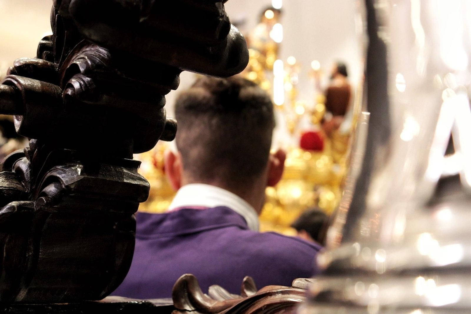 Las imágenes de Fusionadas en el Miércoles Santo en Málaga