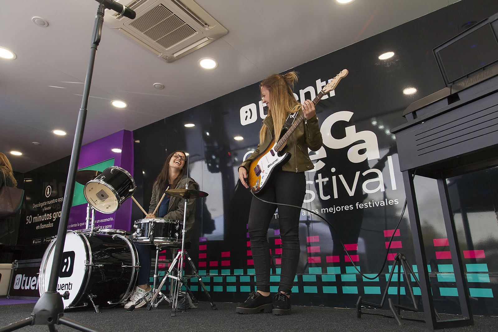 Una edición pasada del MegaFestival de Tuenti.