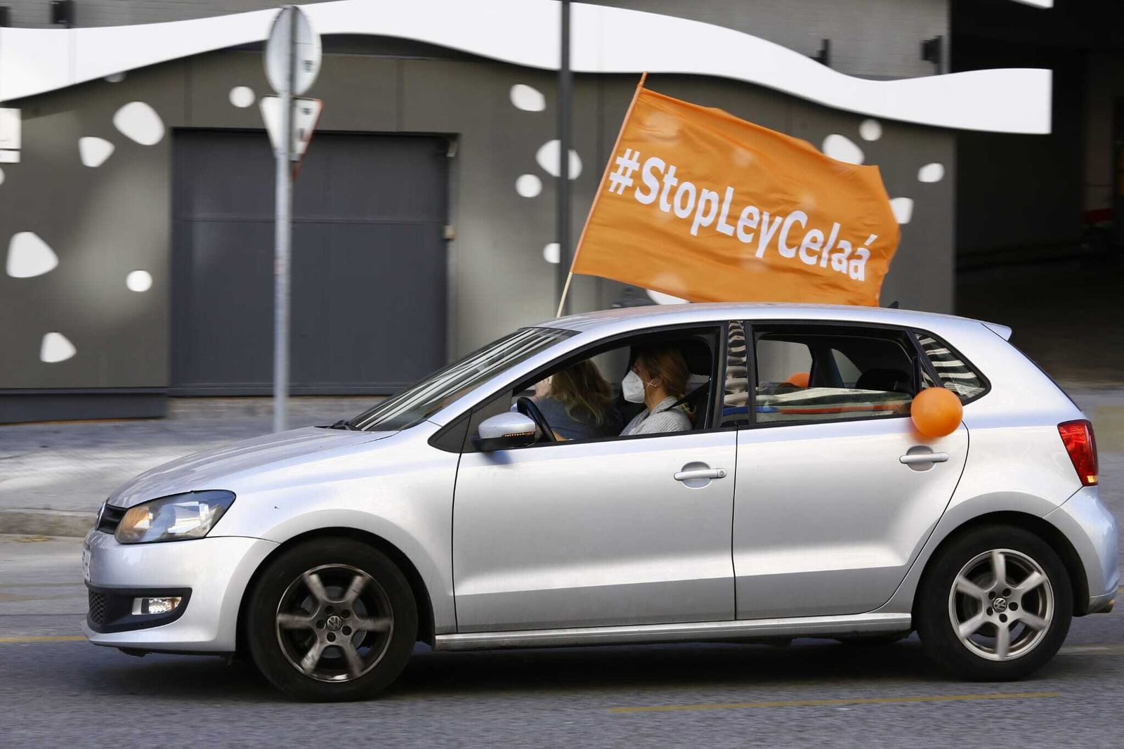 Fotos de la manifestación en Málaga contra la Ley Celaá