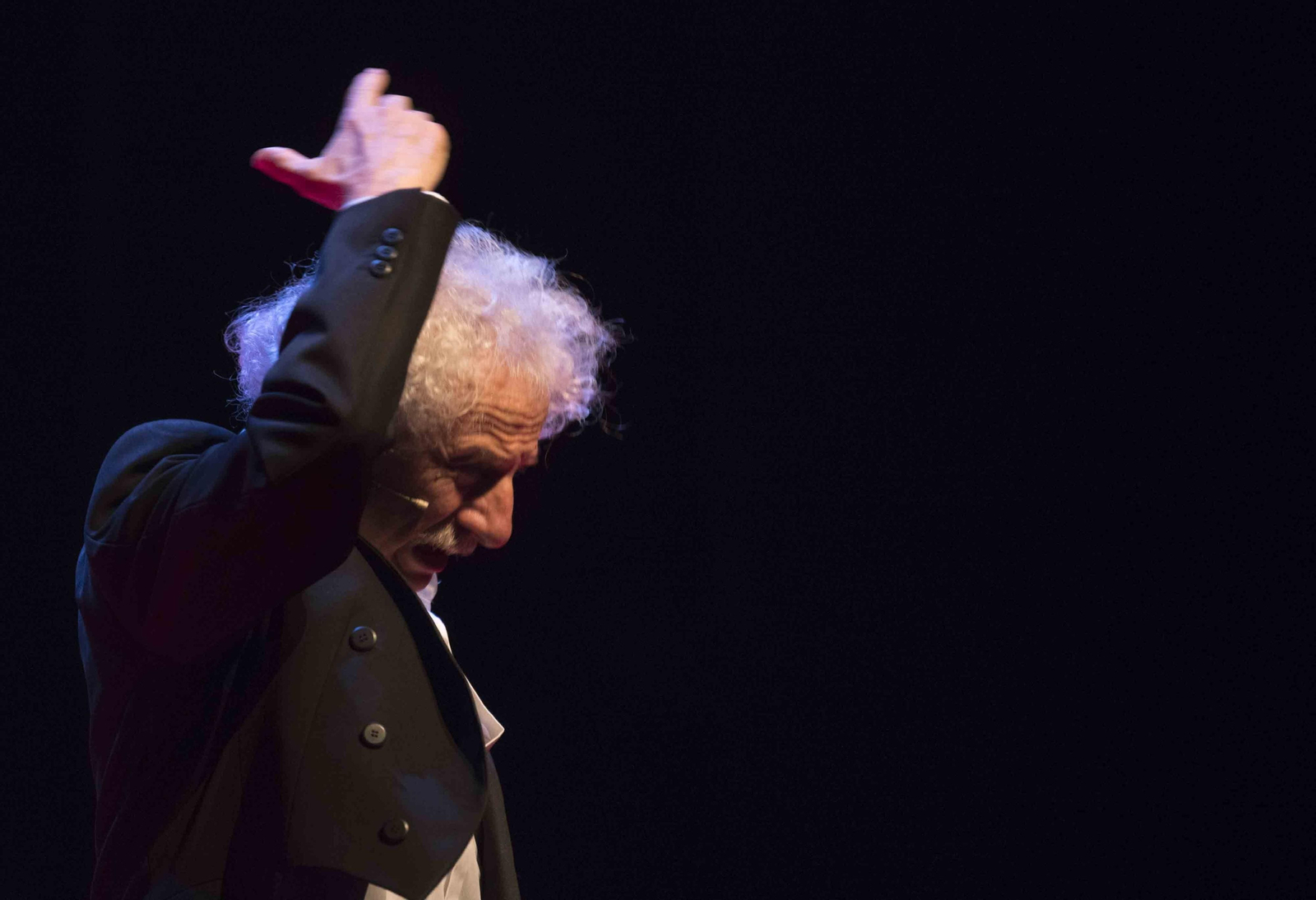 Rafael Álvarez 'El Brujo', durante la representación.