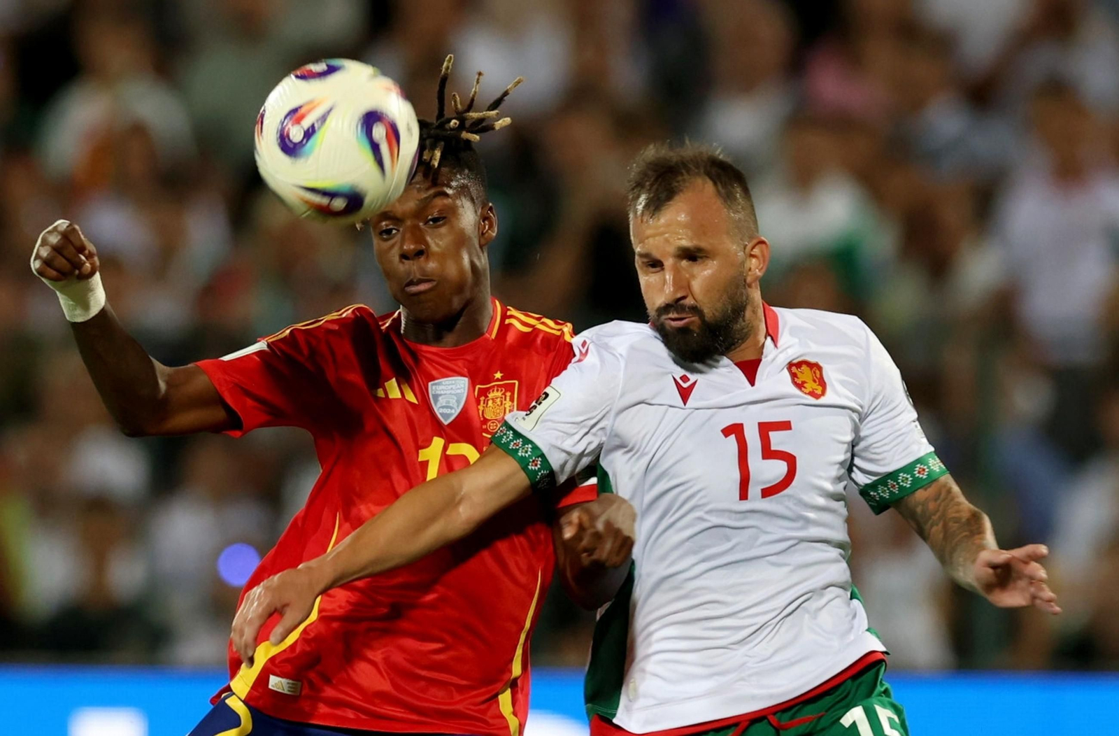 Las mejores fotos del Bulgaria - España