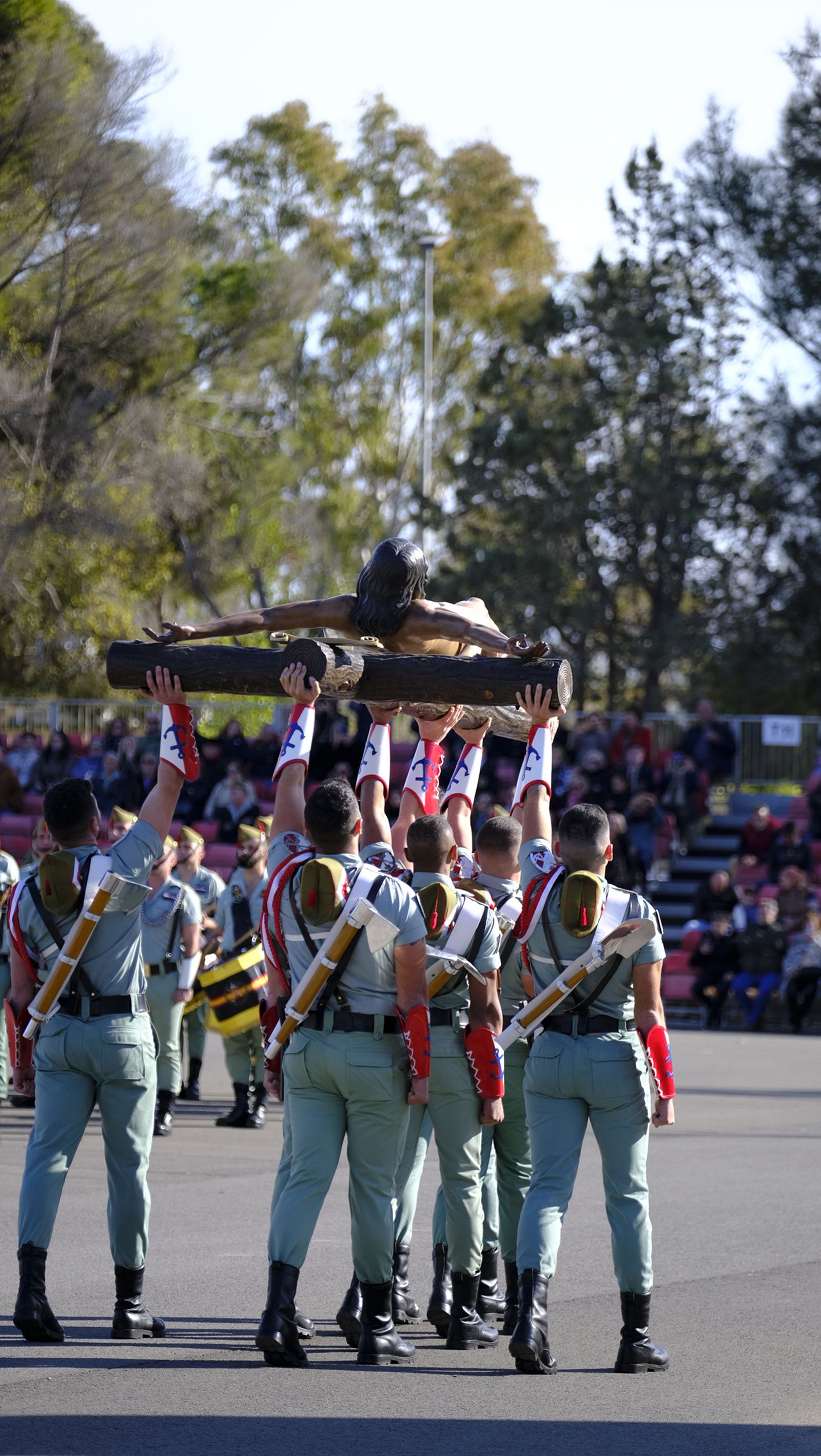 Conmemoración del Combate de Edchera en la Base Álvarez de Sotomayor de La Legión, en imágenes