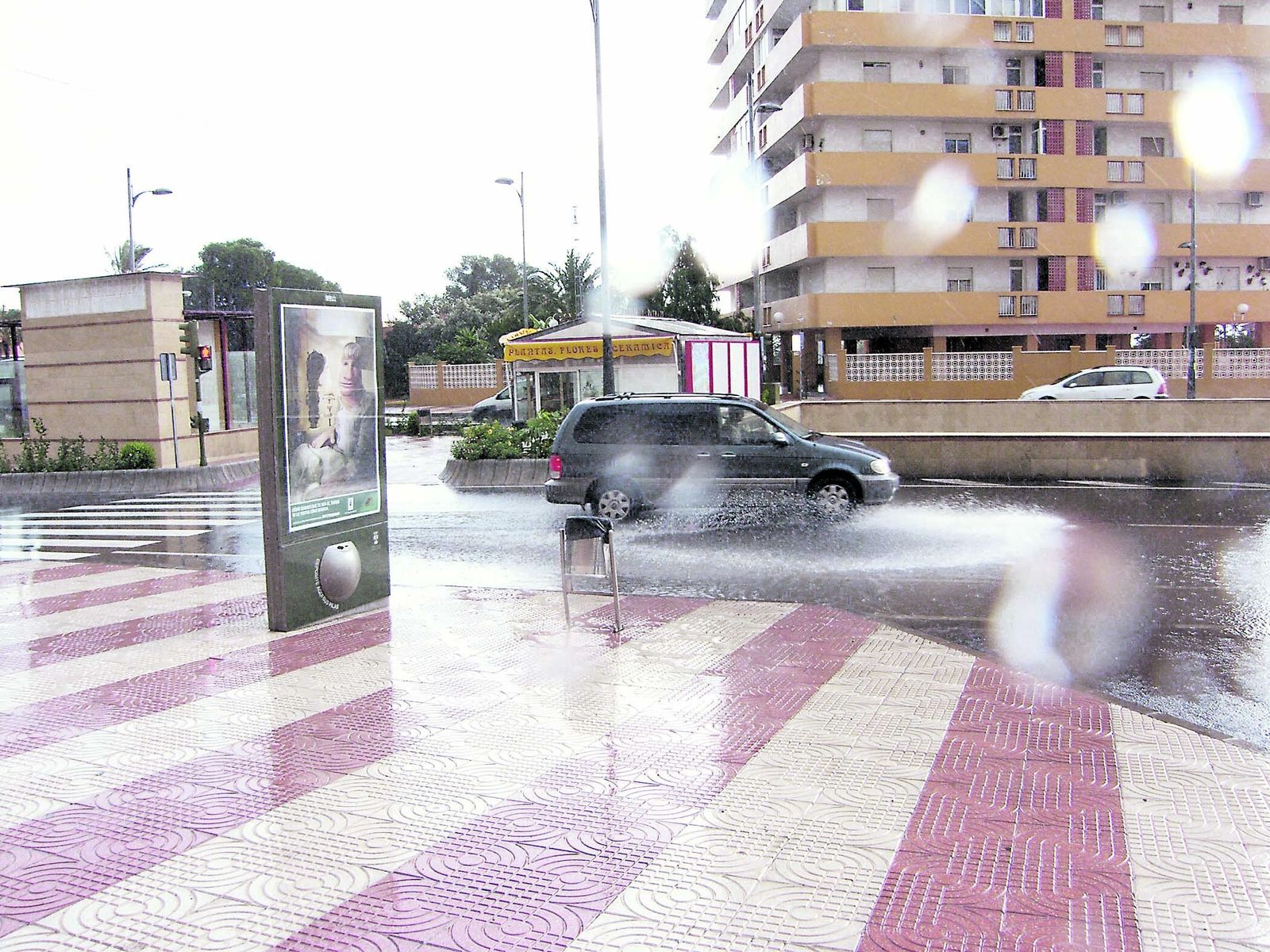 El control de tráfico fue en la avenida Carlos III de Aguadulce