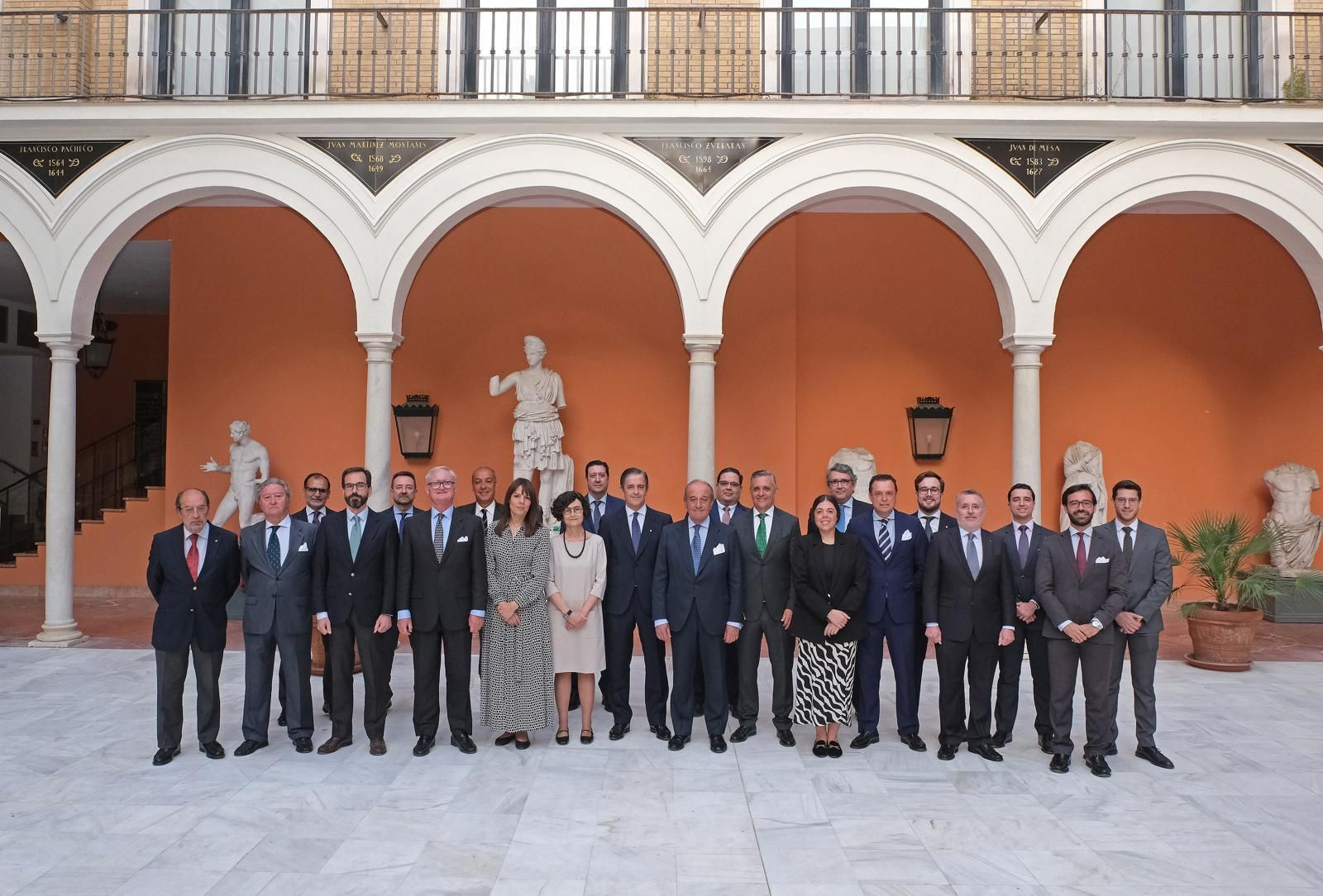 Los integrantes de la candidatura de O'Kean