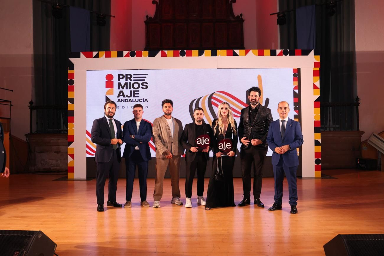 Así fue la mágica noche de entrega de los Premios AJE Andalucía