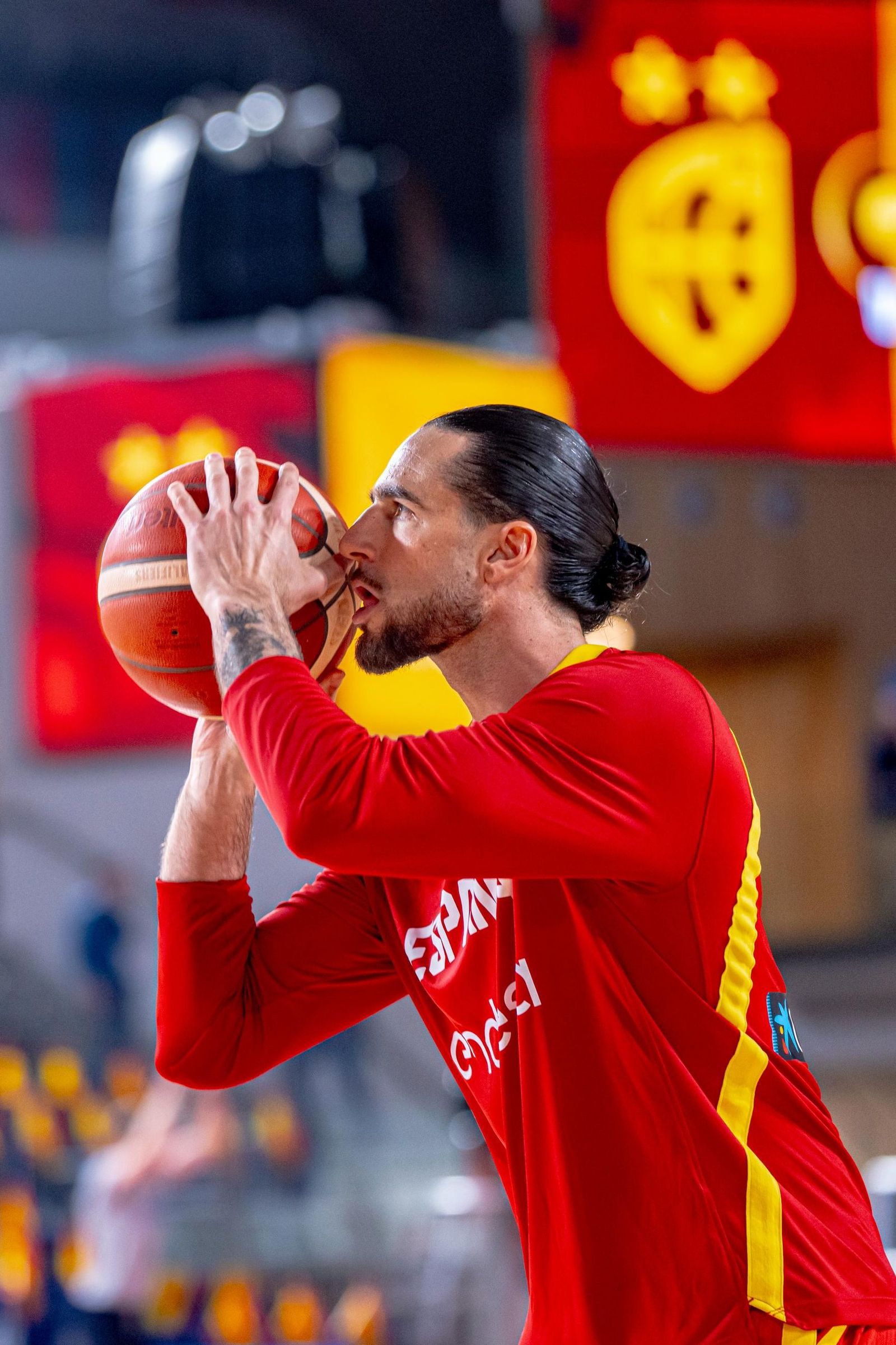 Las mejores fotos del España-Ucrania de baloncesto