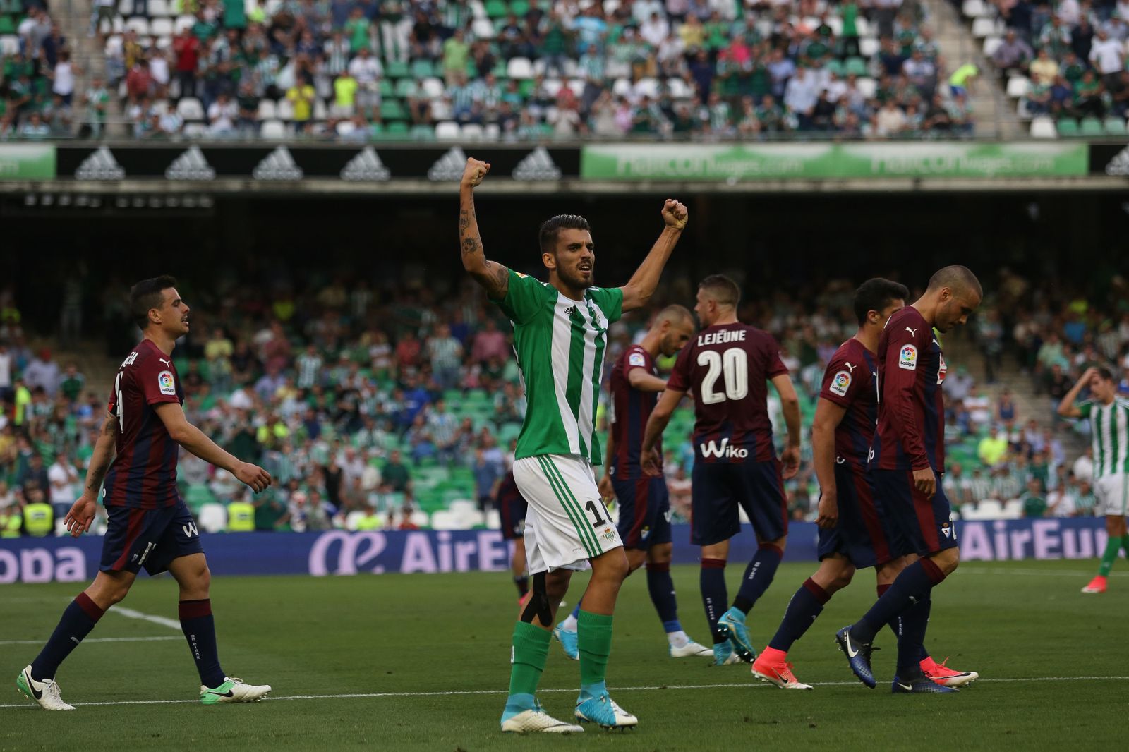 Las imágenes del Betis-Eibar