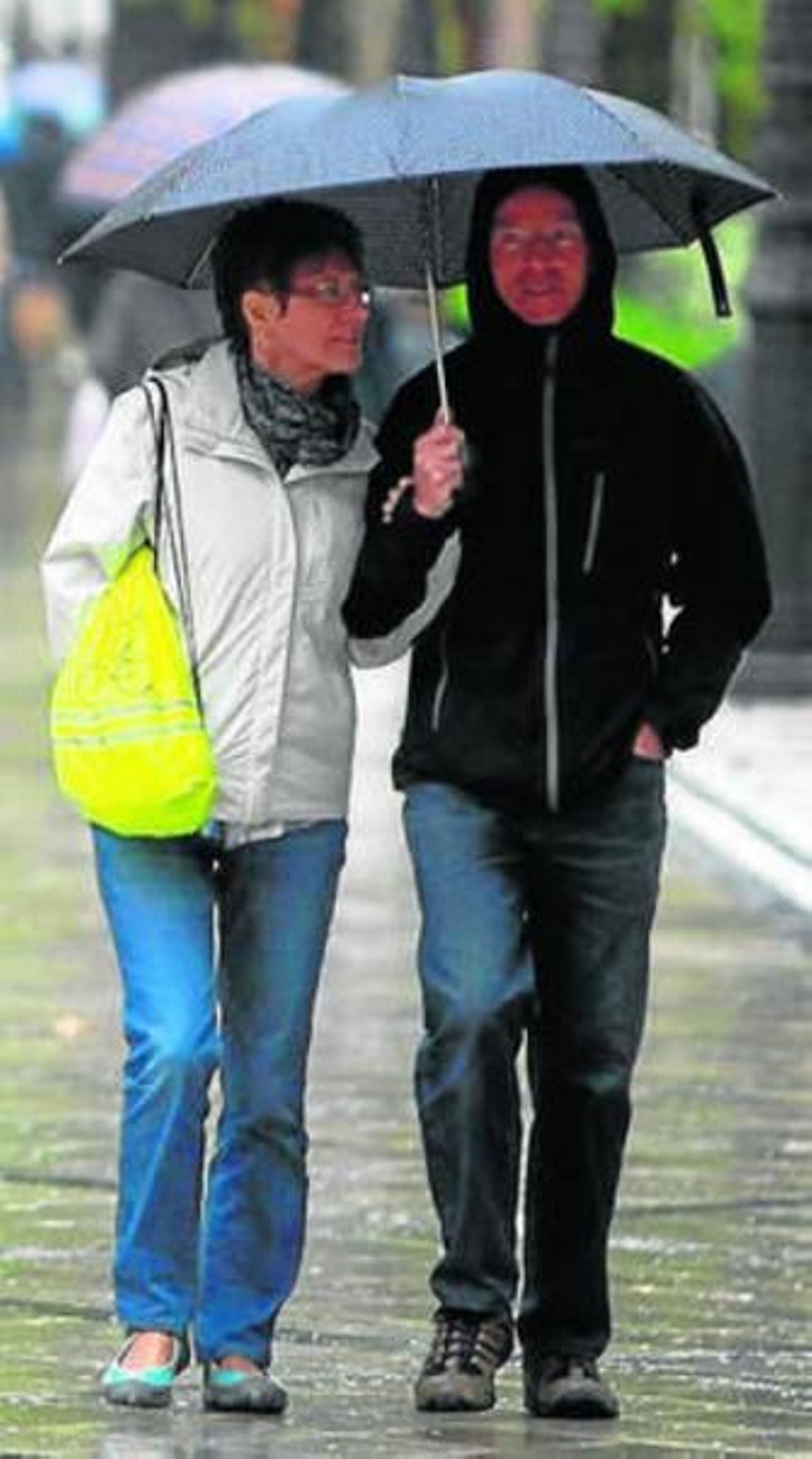 Habrá que sacar los paraguas.