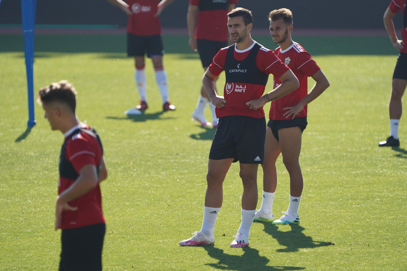 Entrenamiento del Almería (jueves 11)