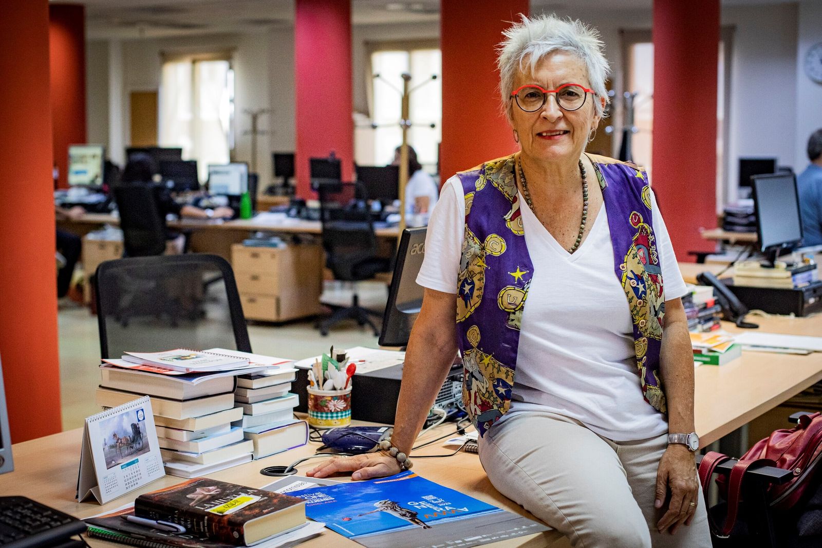 La directora de Generamma, Olivia Acosta.