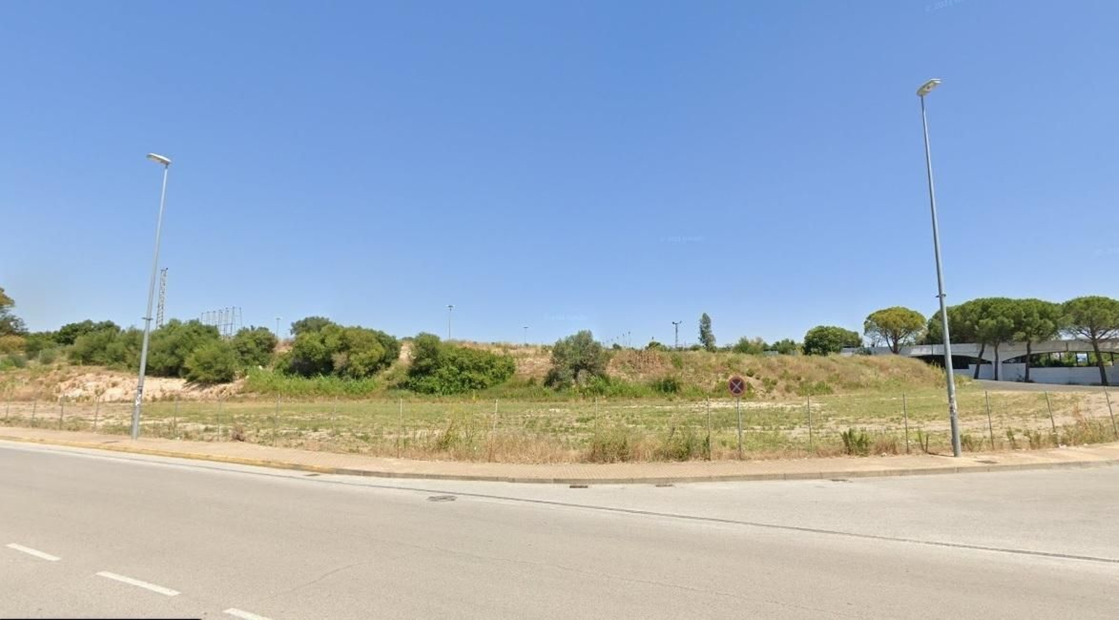 Terrenos situados junto al Circuito donde se proyecta el Centro de Innovación del Motor.