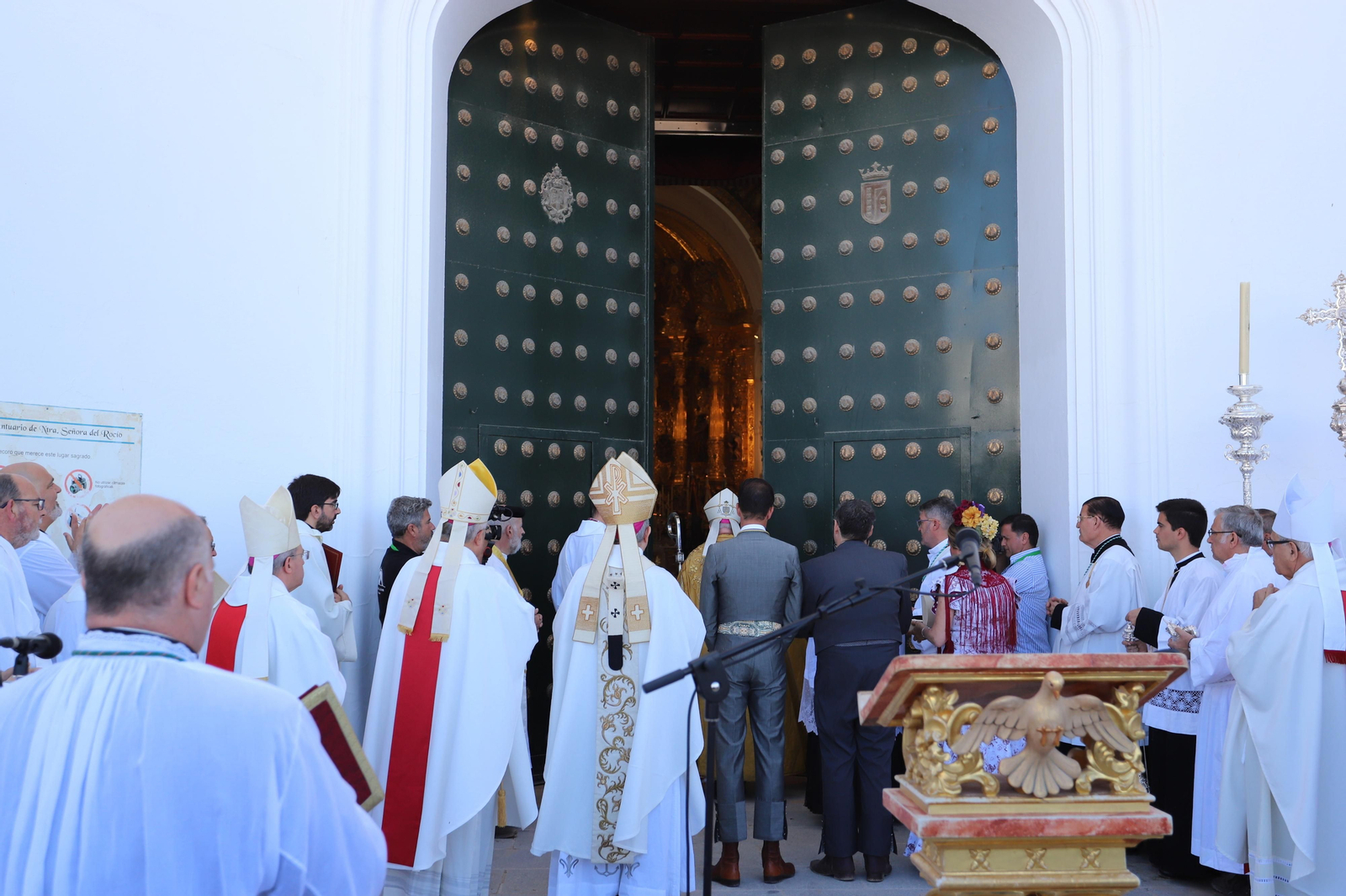 Imágenes de la apertura del nuevo Año Jubilar en El Rocío