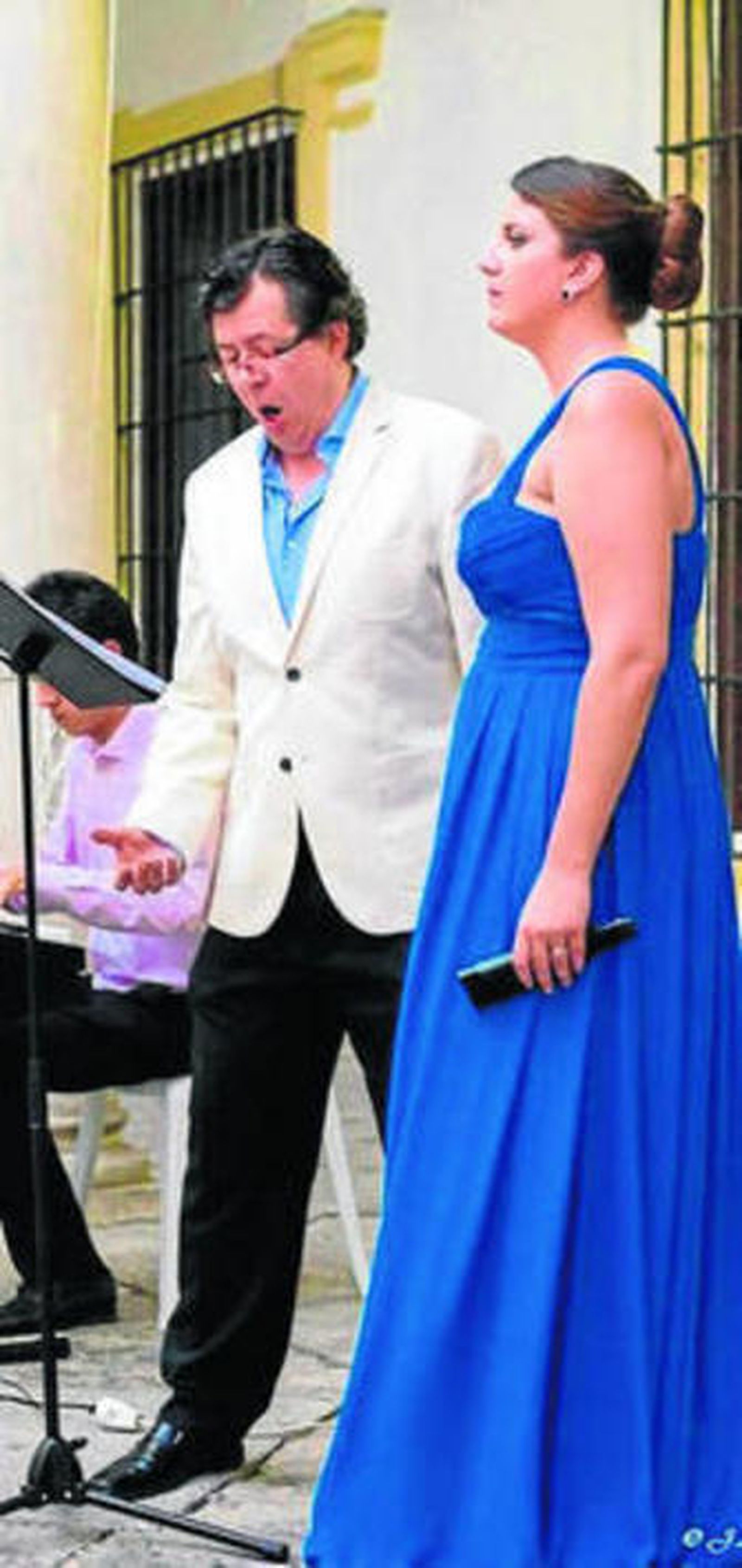 Mariano Muñoz y Sandra Romero.