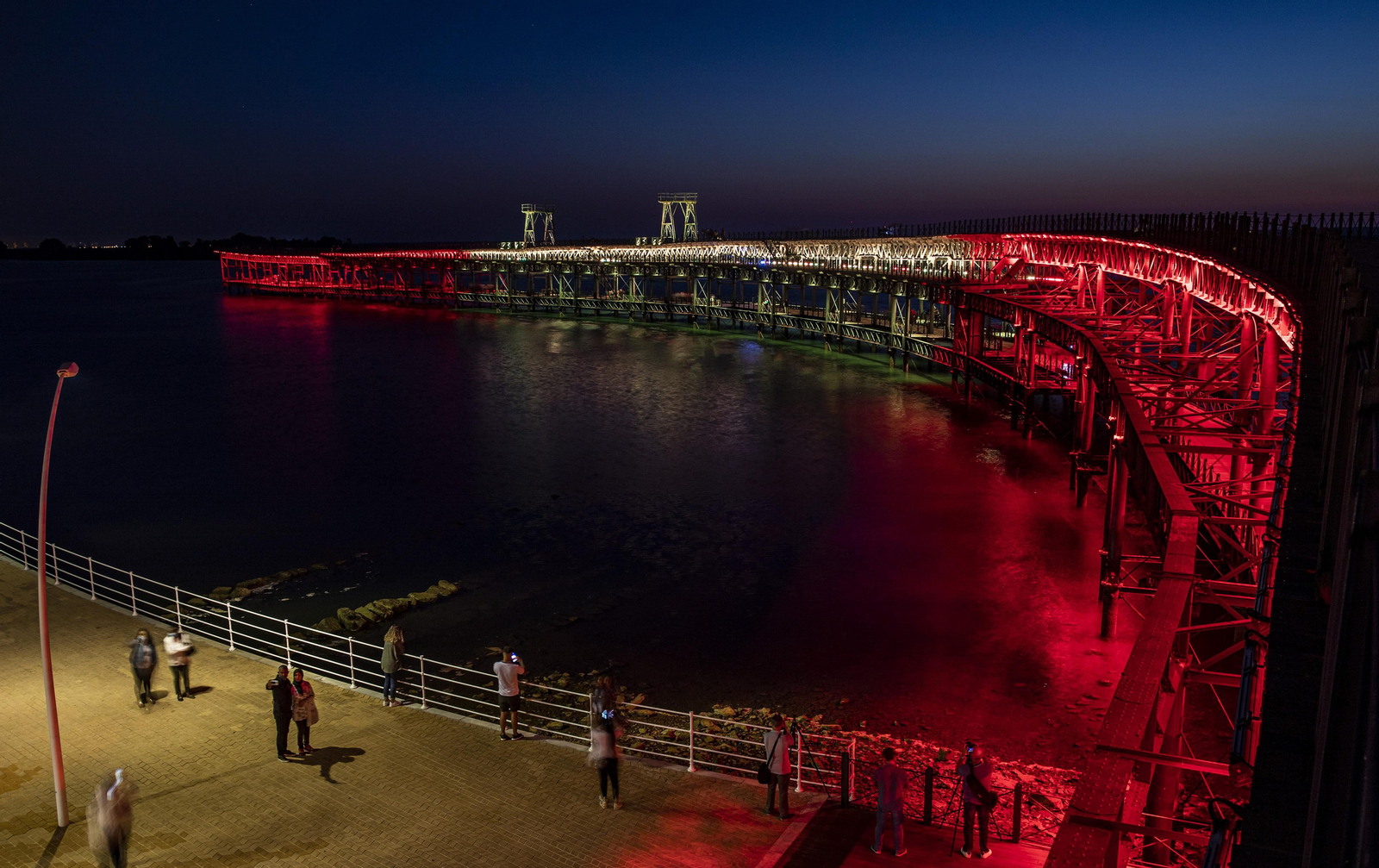 Muelle de la Río Tinto.