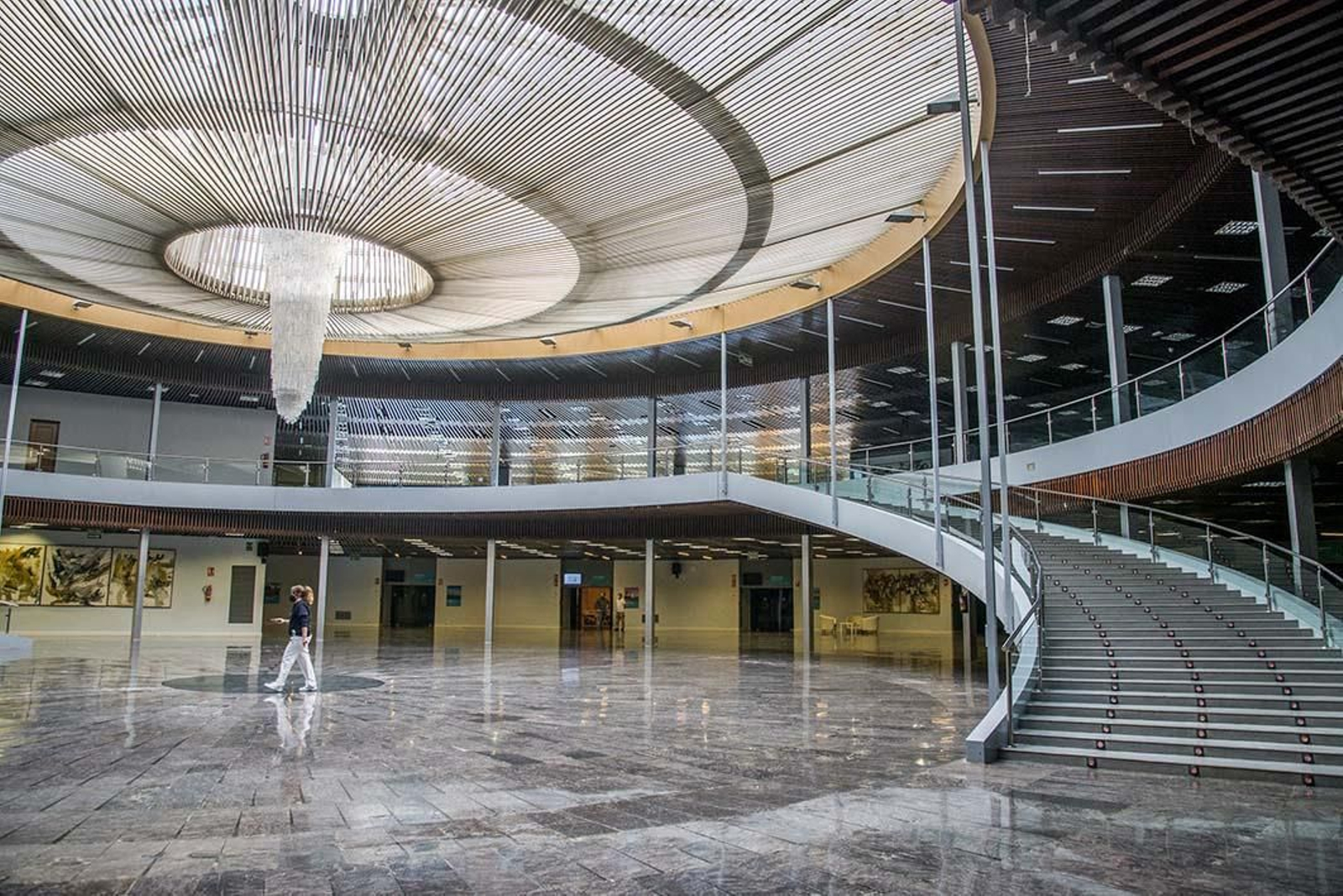 El Palacio de Congresos de Torremolinos.