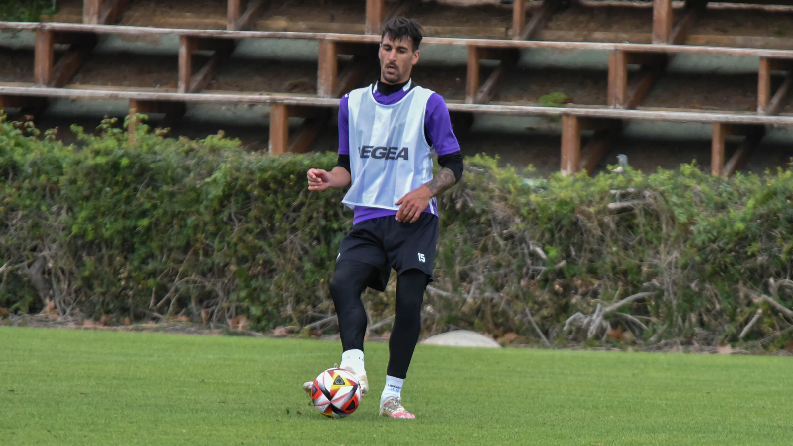 Fotos del entrenamiento de la Balona en Sotogrande antes del partido con el Manchego