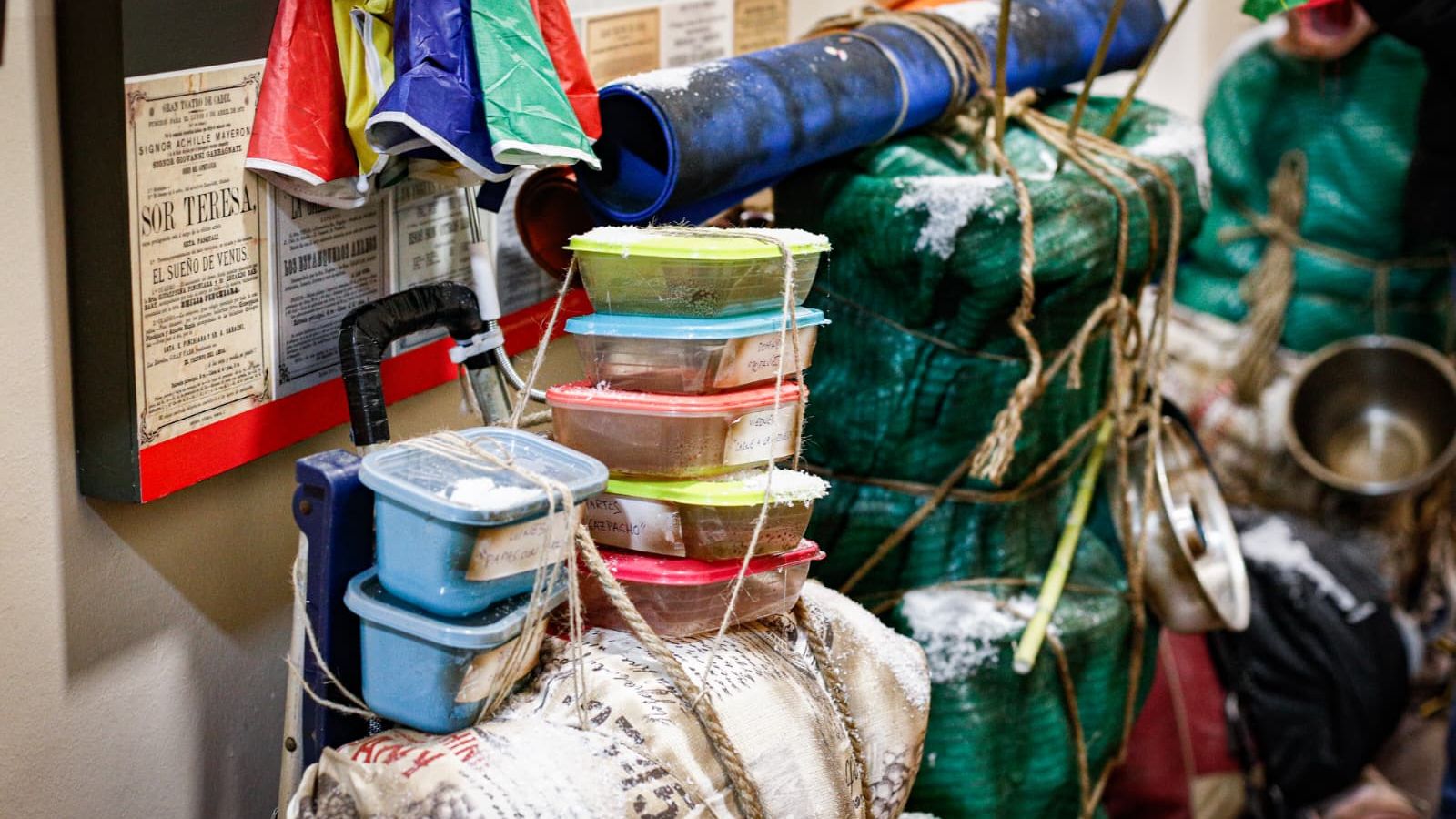 La mochila del alpinista gaditano de 'Que no vengan'.