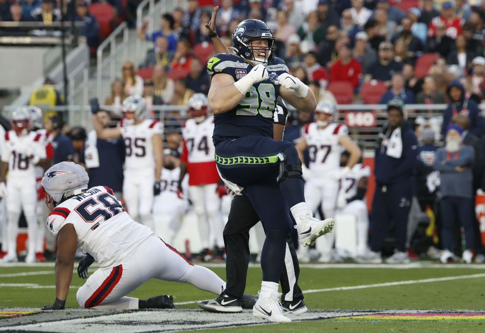 Las mejores fotos de la Super Bowl con la actuación de Bad Bunny