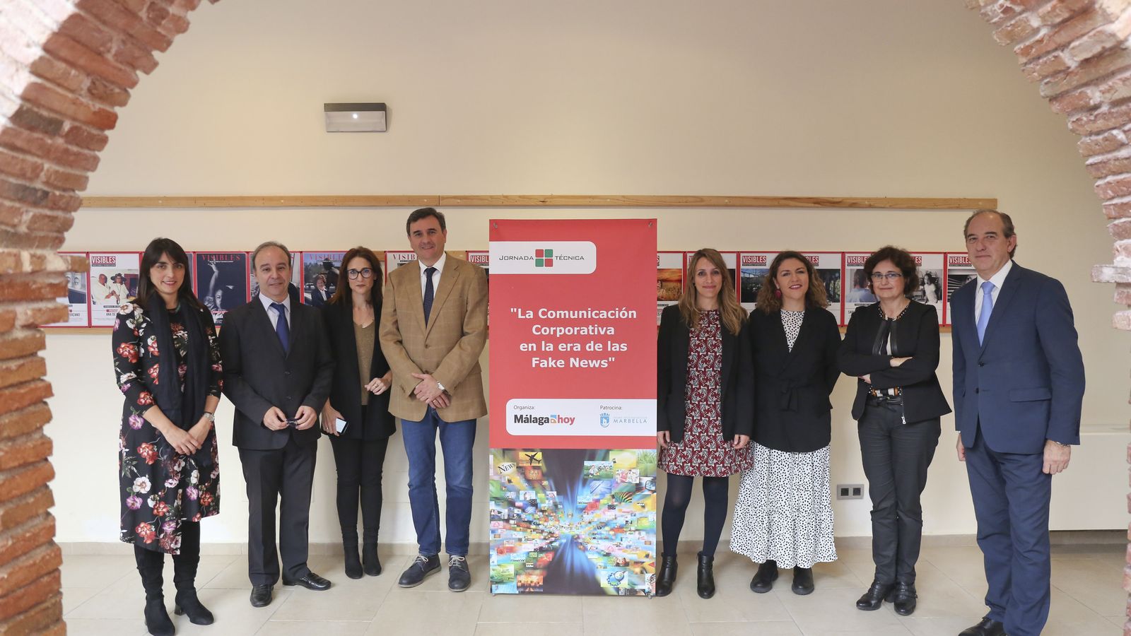 María León, Pedro Farias, Carmen González, Félix Romero, África Hidalgo, Laura Teruel, María Eugenia Martínez-Oña y Miguel Ángel Martín Esteban.