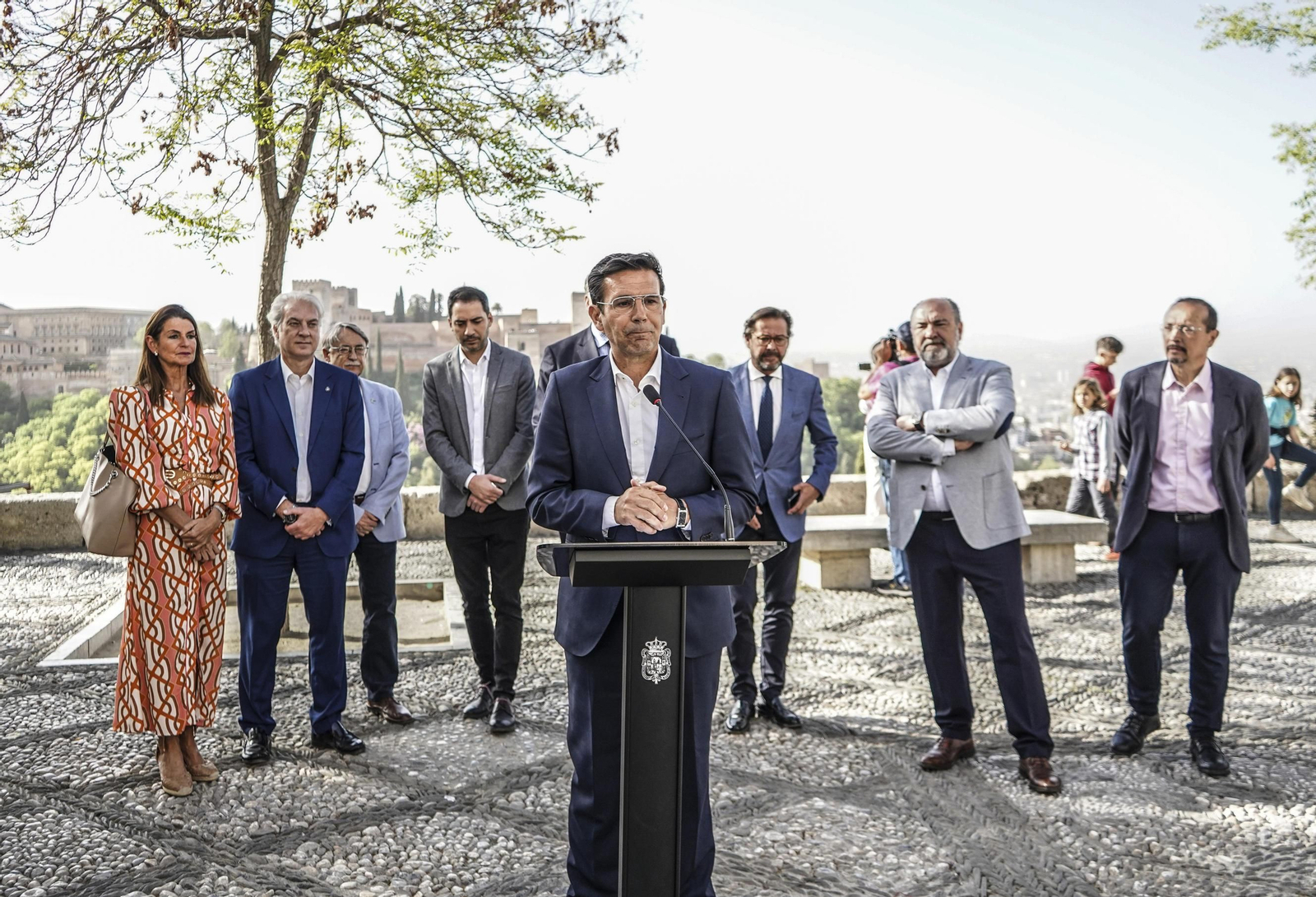 Así fue la presentación del World Padel Tour en Granada