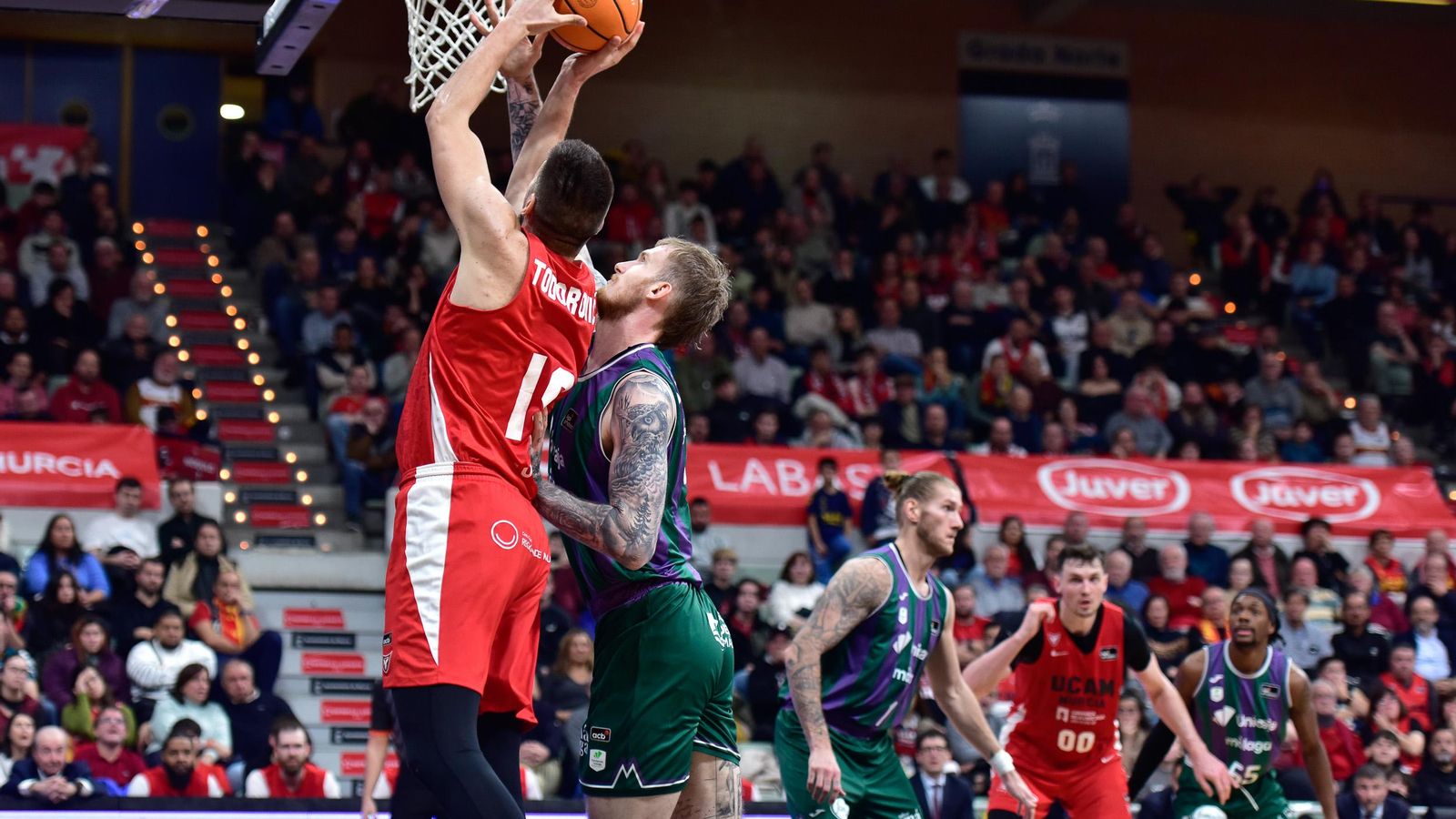 UCAM Murcia-Unicaja, en fotos