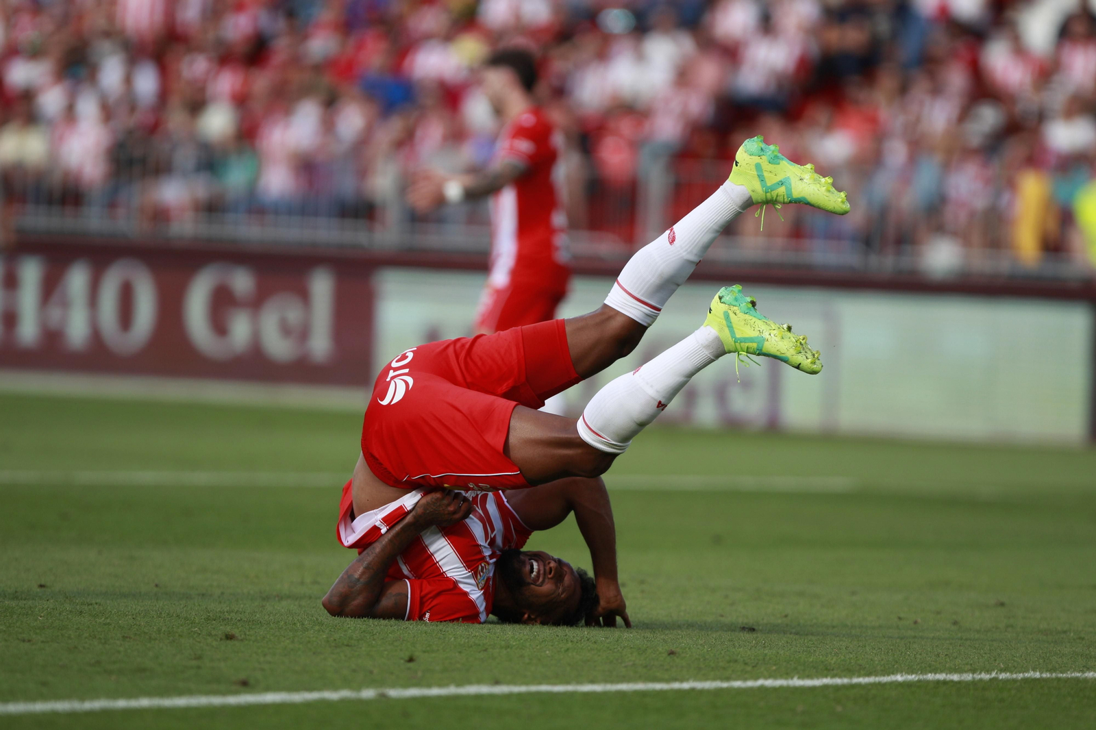 Imágenes del partido U.D. Almería-Real Valladolid C.F.