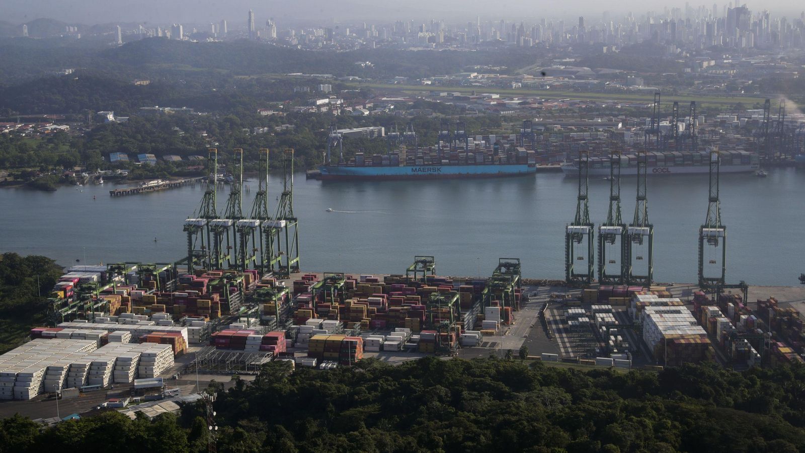 El Puerto de Balboa, en el Canal de Panamá.