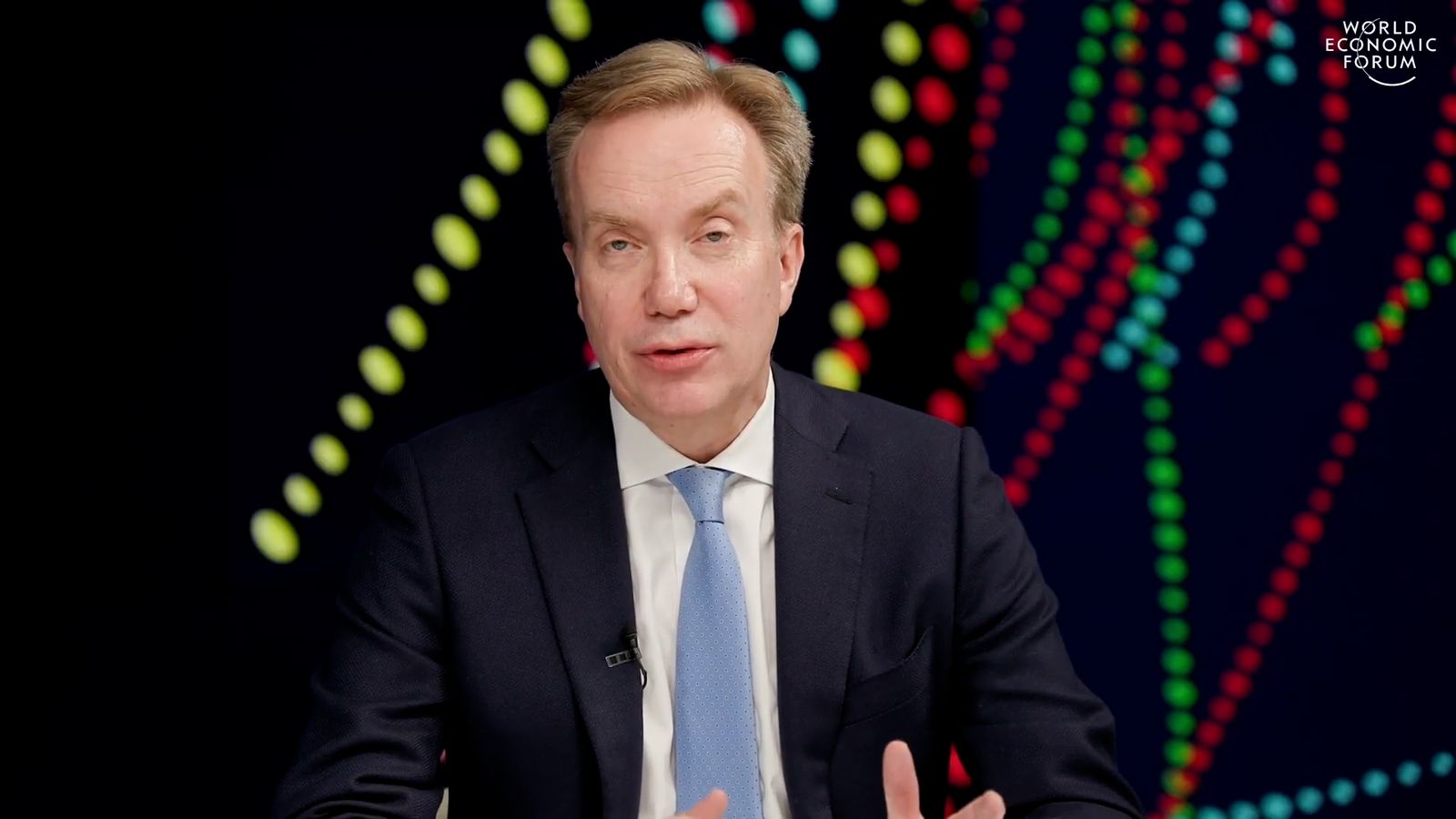 Borges Brende, hasta ahora presidente del Foro Económico de Davos y ex ministro de Exteriores de Noruega