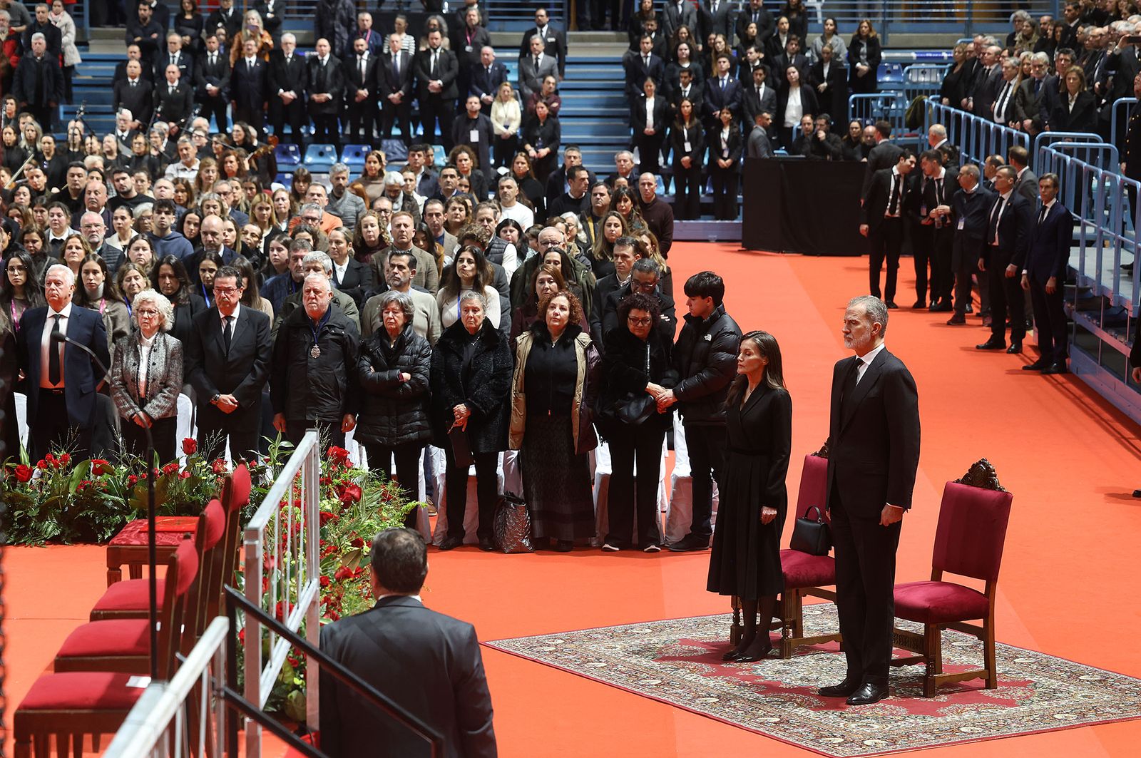 Fotografías de la misa funeral por las víctimas del accidente de tren en Adamuz