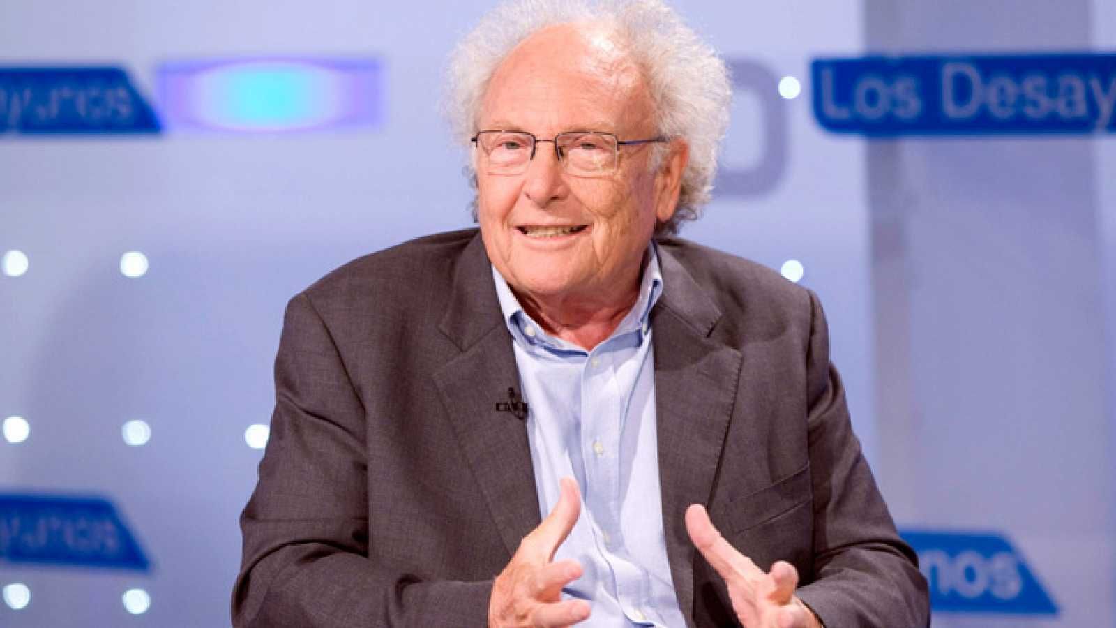 Eduard Punset en una entrevista en 'Los desayunos de TVE'