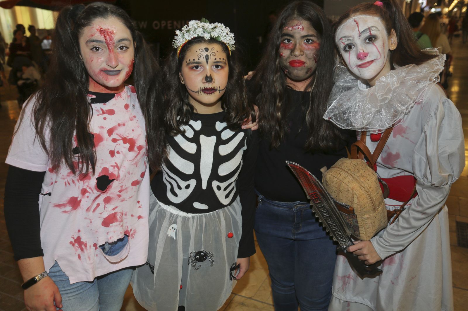 Las fotos de la noche de Halloween en Málaga
