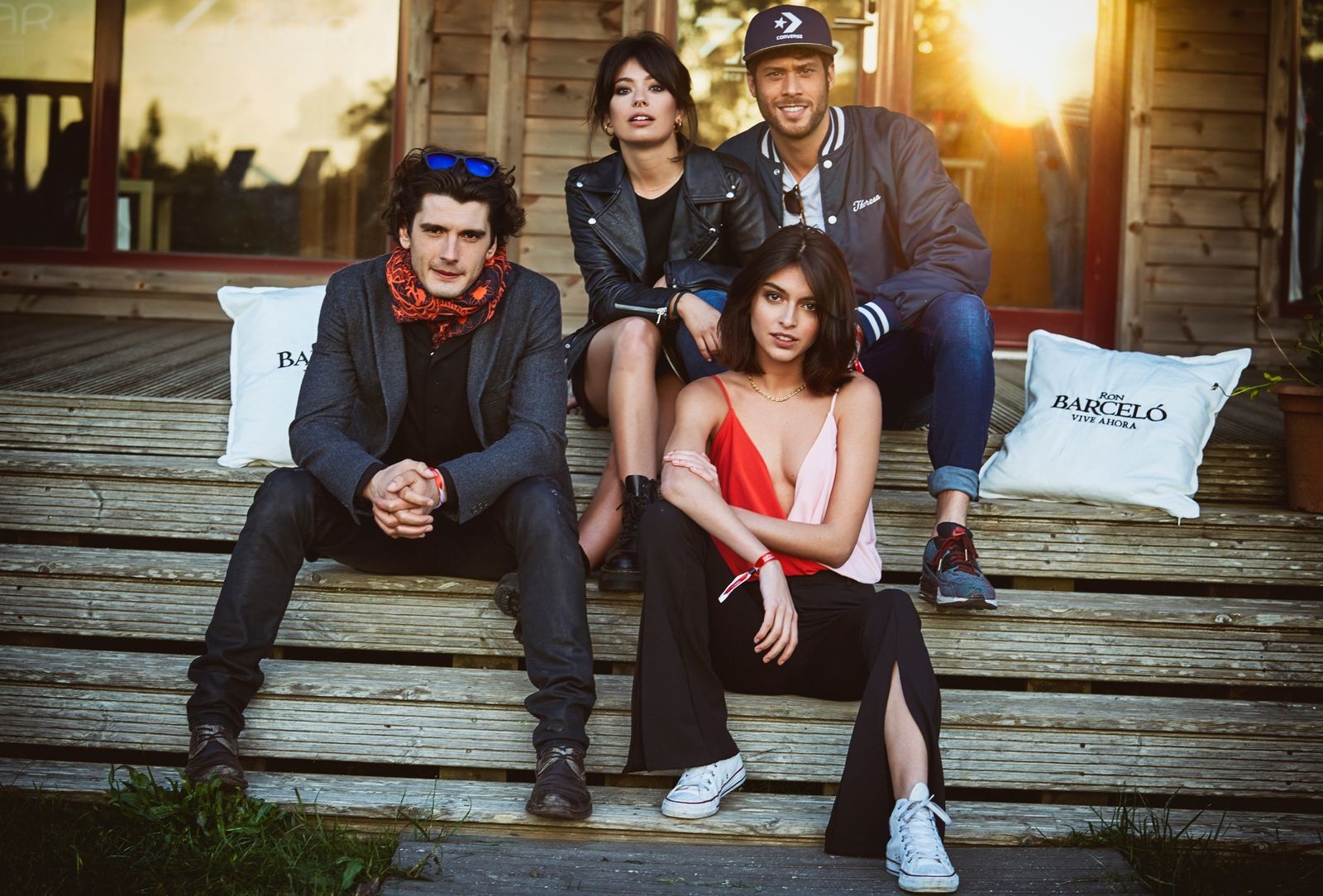 Miriam, Agoney, Roi, Cepeda y Ana Guerra durante su actuación en Desalia.