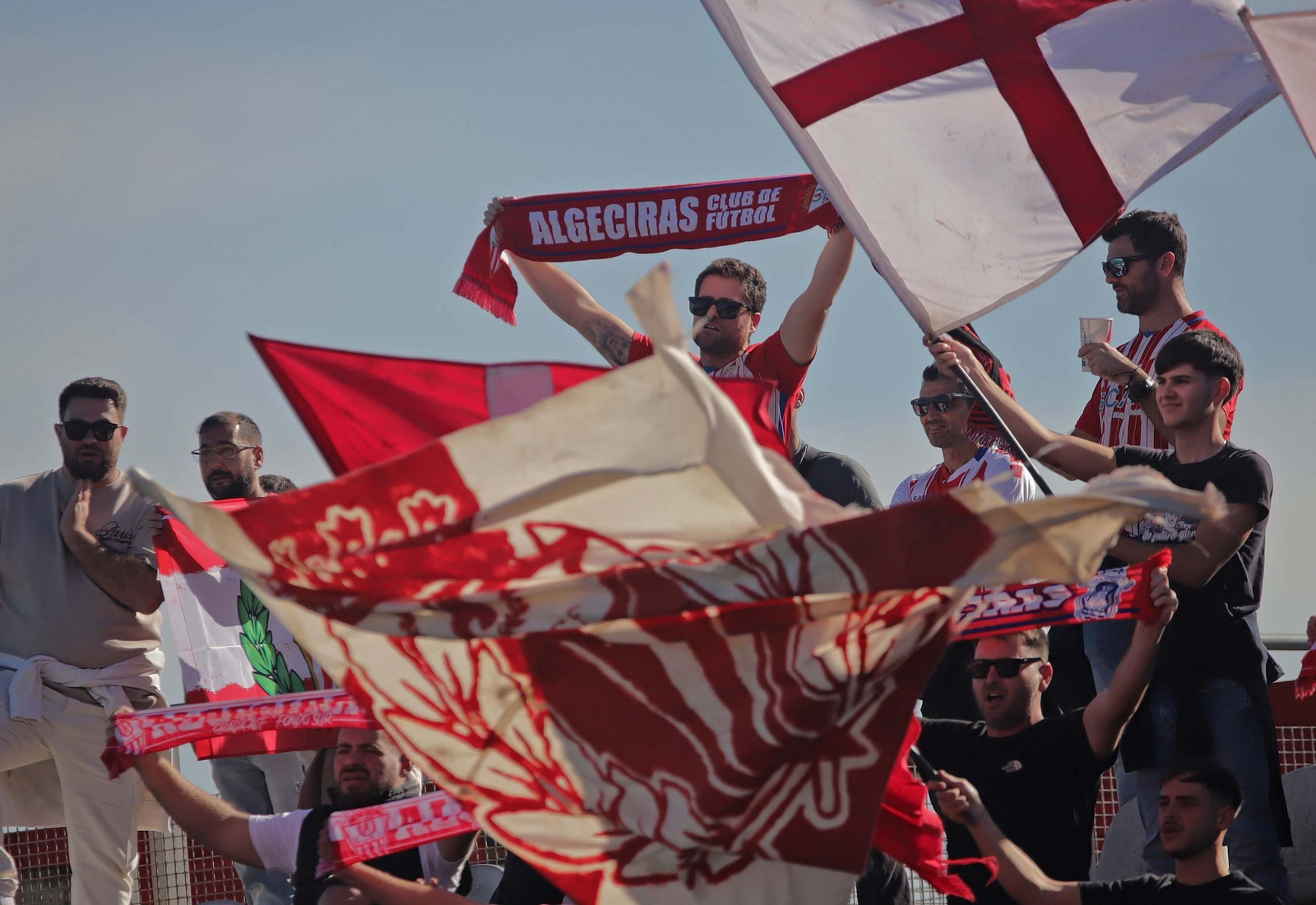 Búscate en el Nuevo Mirador durante el Algeciras - Atlético Madrileño de Primera Federación