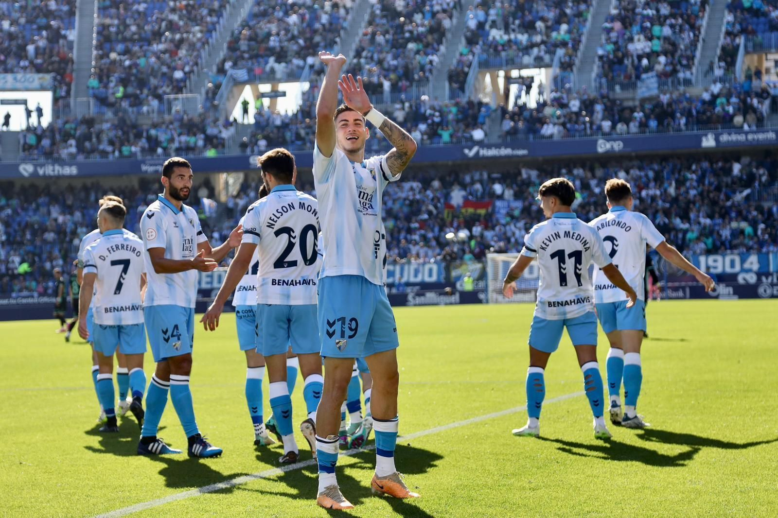 El Málaga CF - Atlético Baleares, en fotos