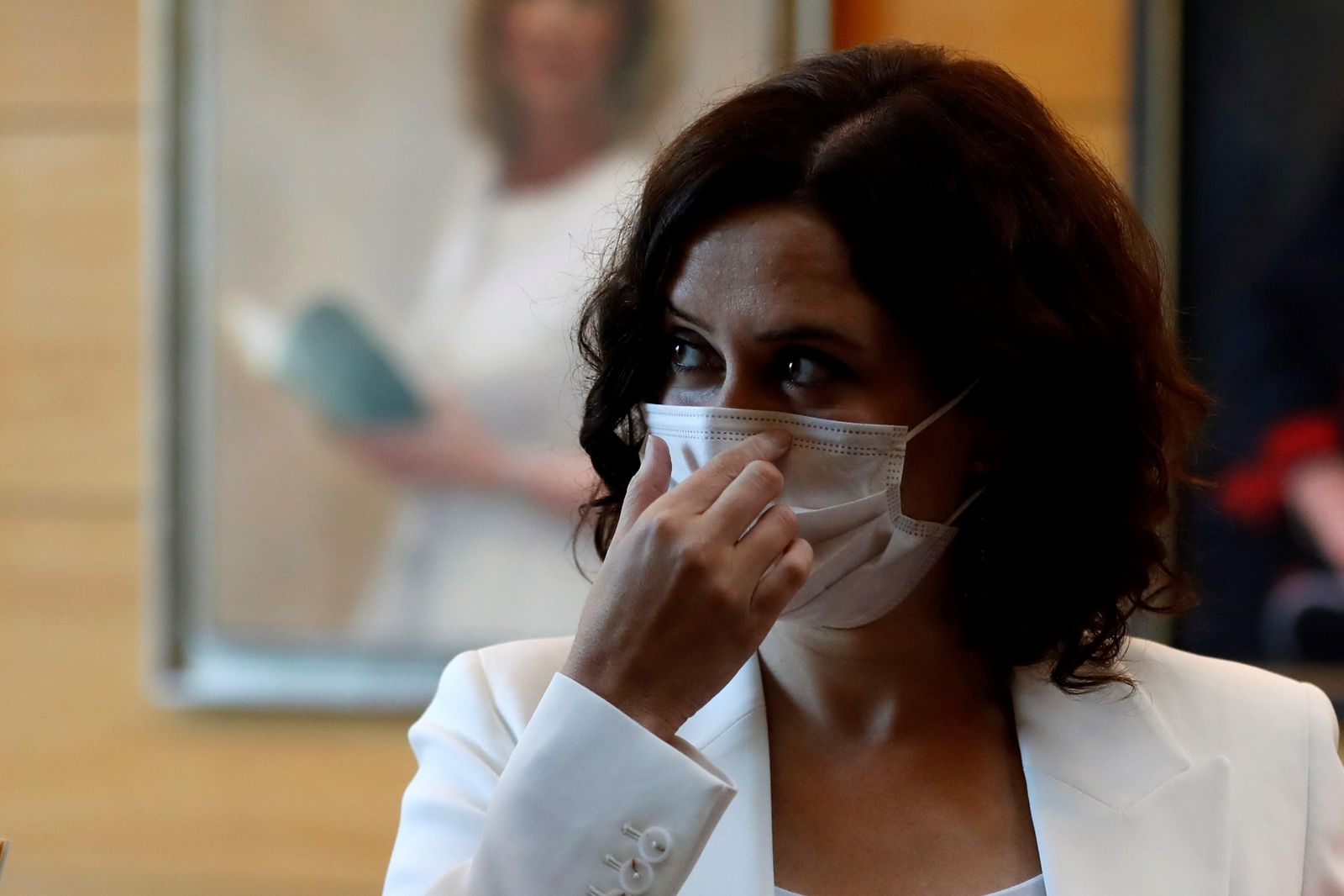 Isabel Díaz Ayuso, presidenta de la Comunidad de Madrid.