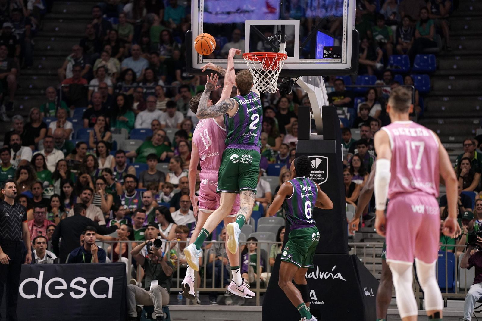El Unicaja-Joventut, en fotos
