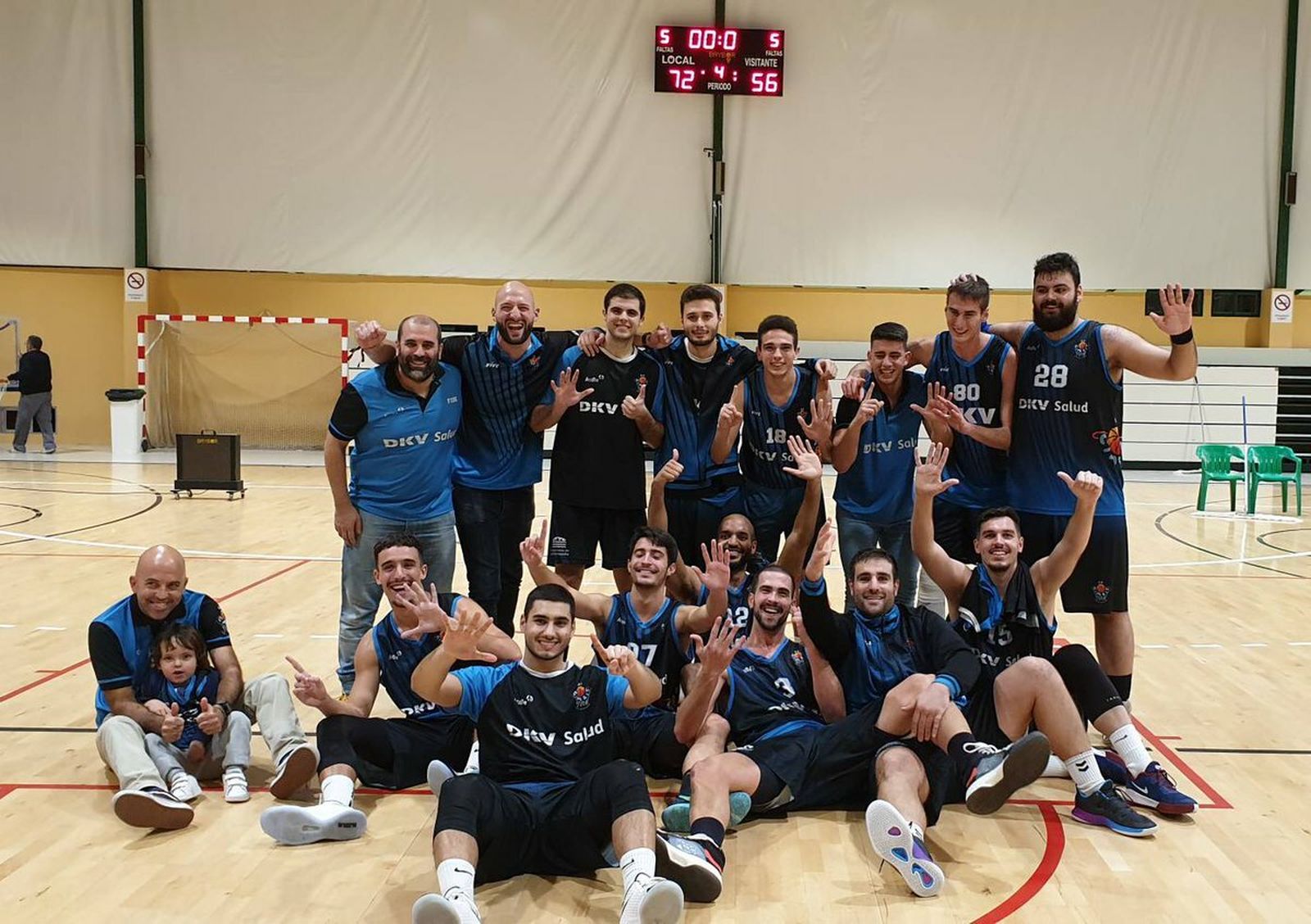 A los jugadores del DKV no les basta ya con una mano para contar sus victorias.