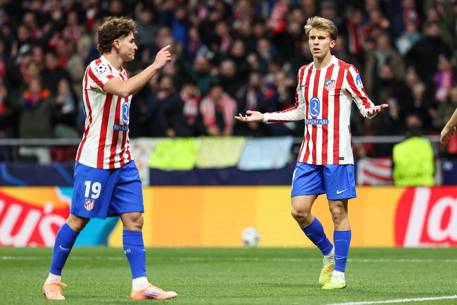 Las fotos del Atlético de Madrid-Inter