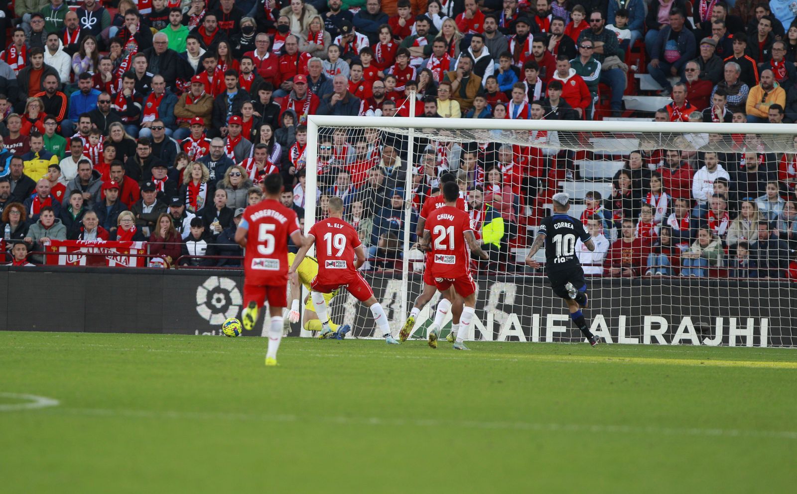 Imágenes del partido U.D. Almería-Atlético de Madrid